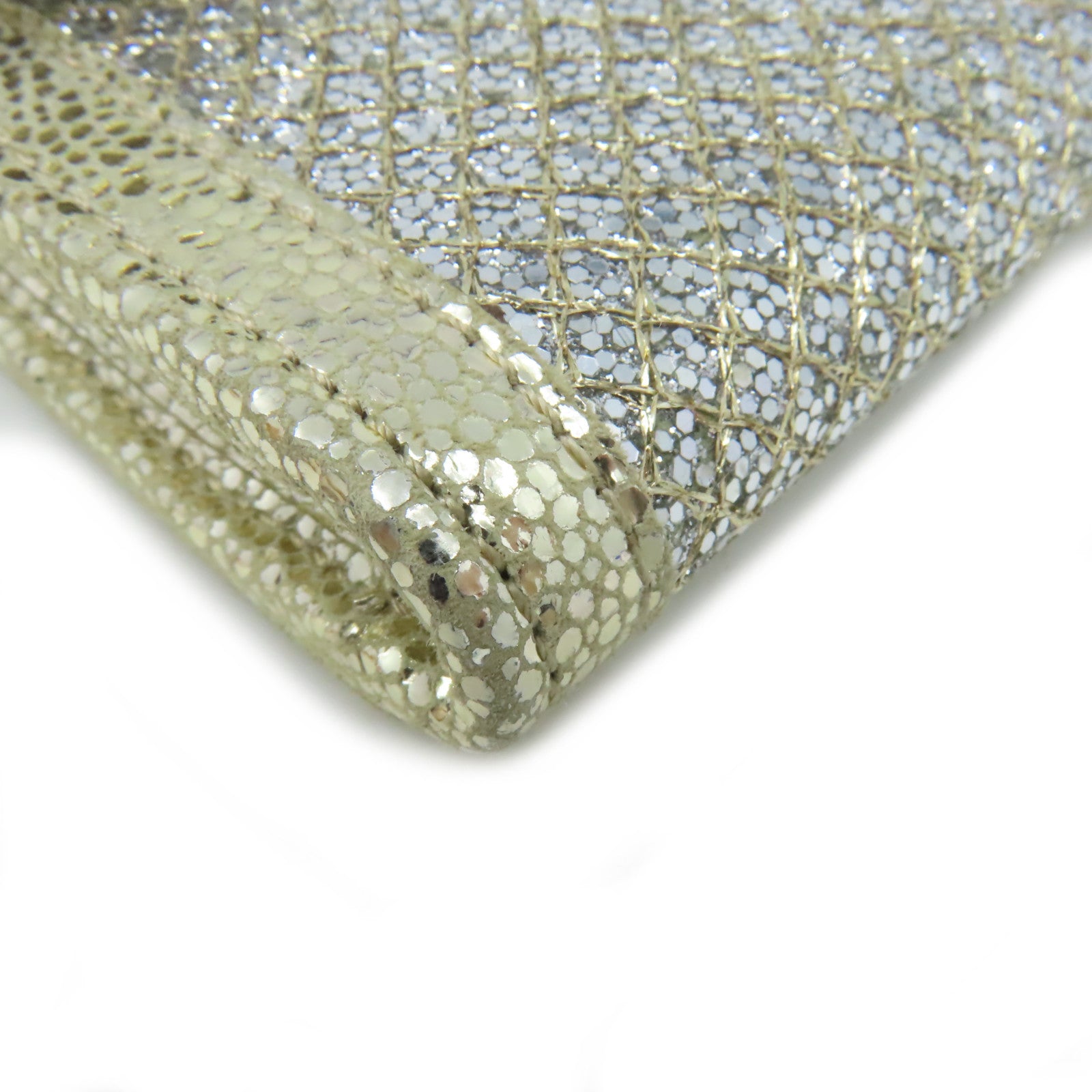 JIMMY CHOO 【激減優惠】金蔥粉Glitter Clutch手拿包金色
