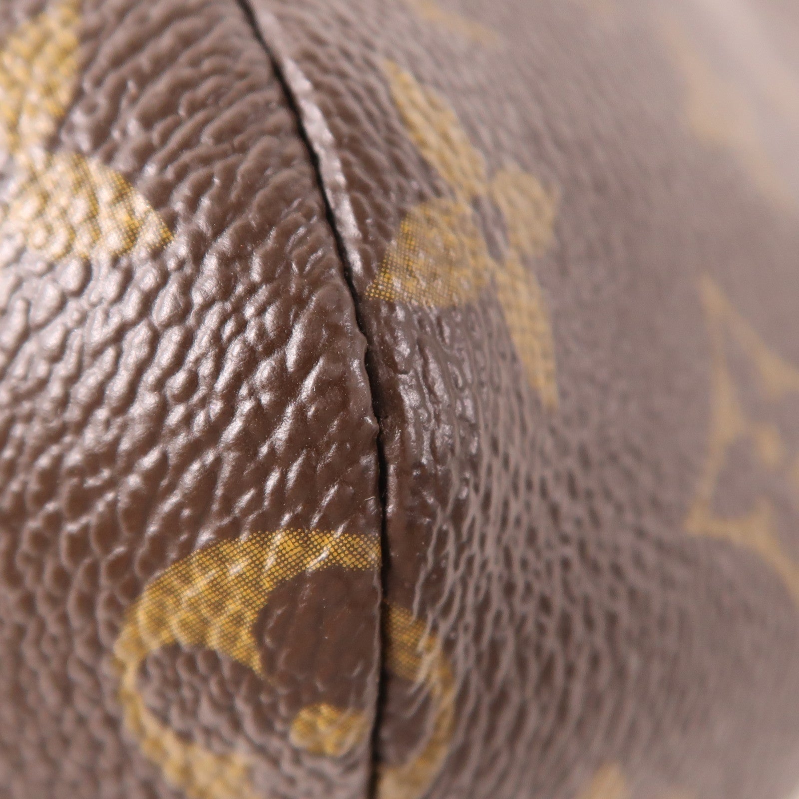 LOUIS VUITTON Monogram Totally PM金扣肩背袋棕色