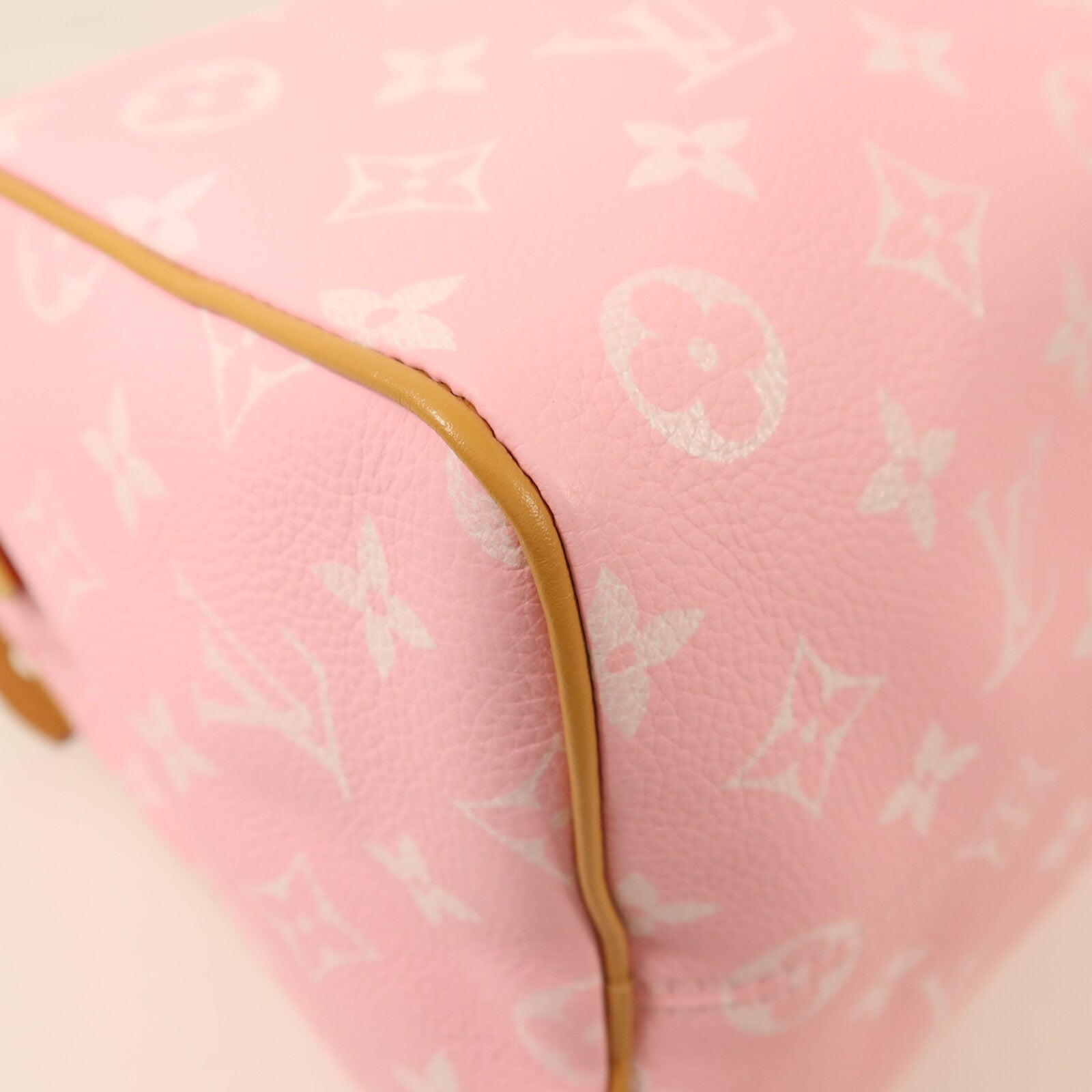 LOUIS VUITTON 牛皮皮革Speedy P9 Bandouliere金扣手挽肩背兩用袋
