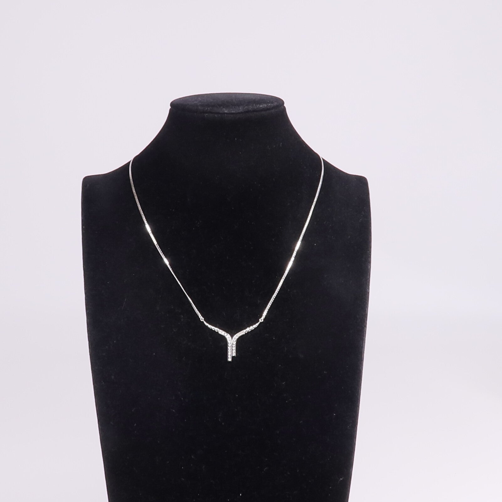 JEWELRY 【激減優惠】18K白金Diamond Necklace鑽石項鍊