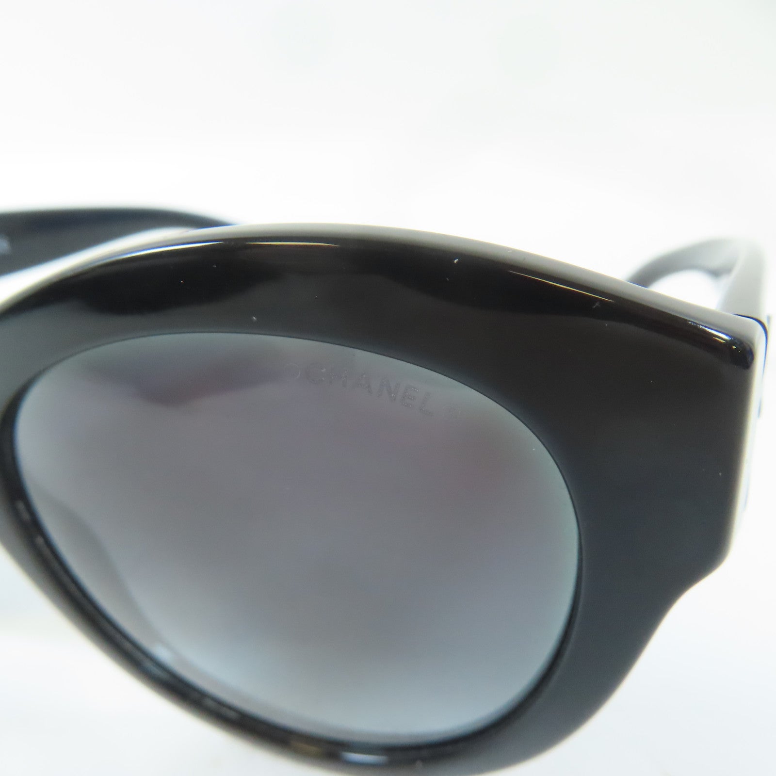 CHANEL PVC Sunglasses太陽眼鏡黑色