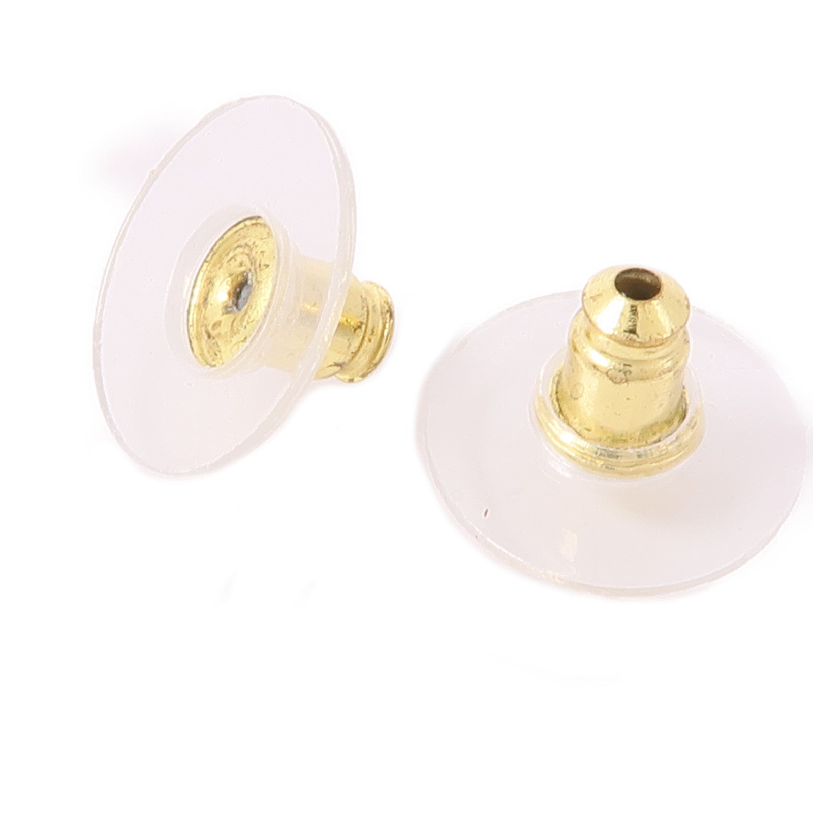 CHANEL CC Earrings Metal Clear/Silver