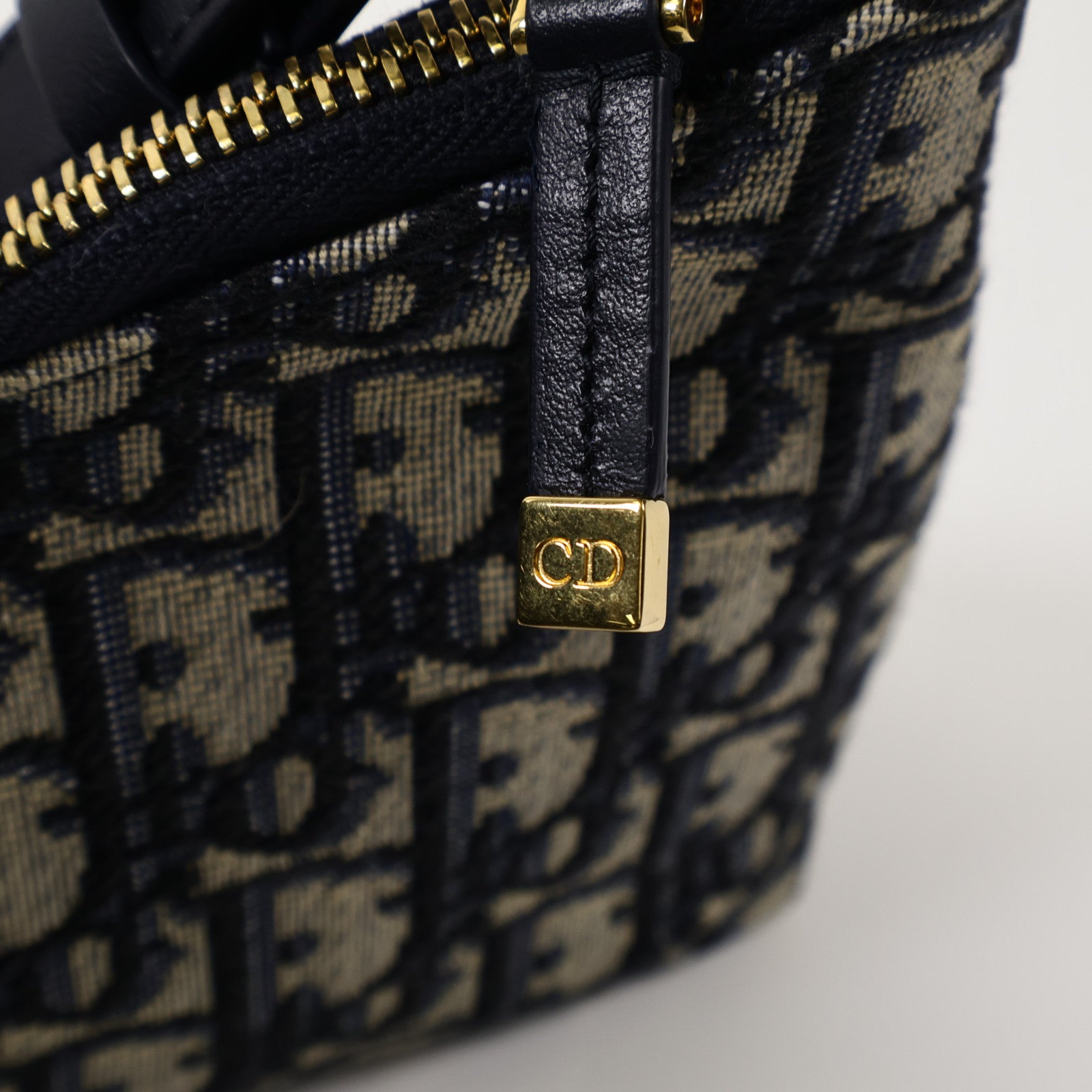 Dior 帆布30 Montaigne Hobo Mini金扣肩背袋