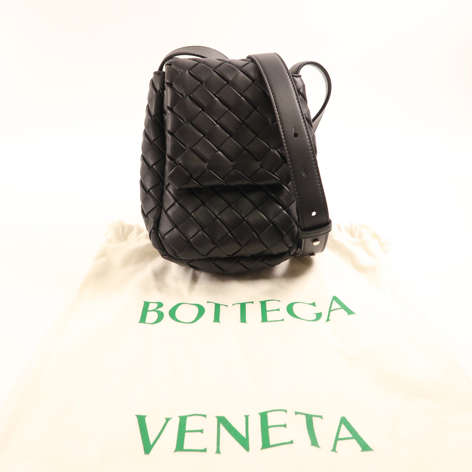 BOTTEGA VENETA 【激減優惠】牛皮皮革Vertical Cobble Mini肩背袋