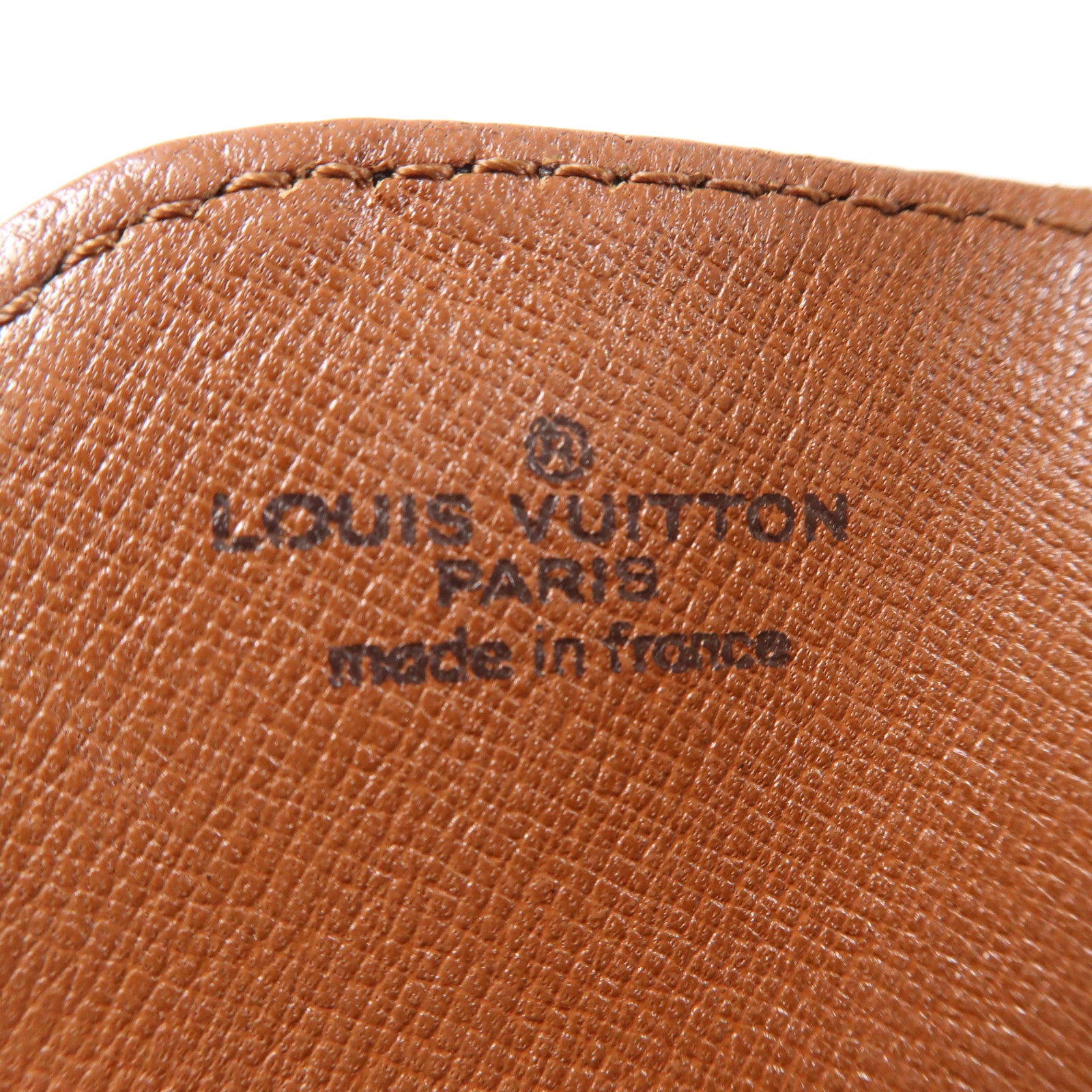LOUIS VUITTON Monogram Mini Cartouchiere金扣肩背袋啡色