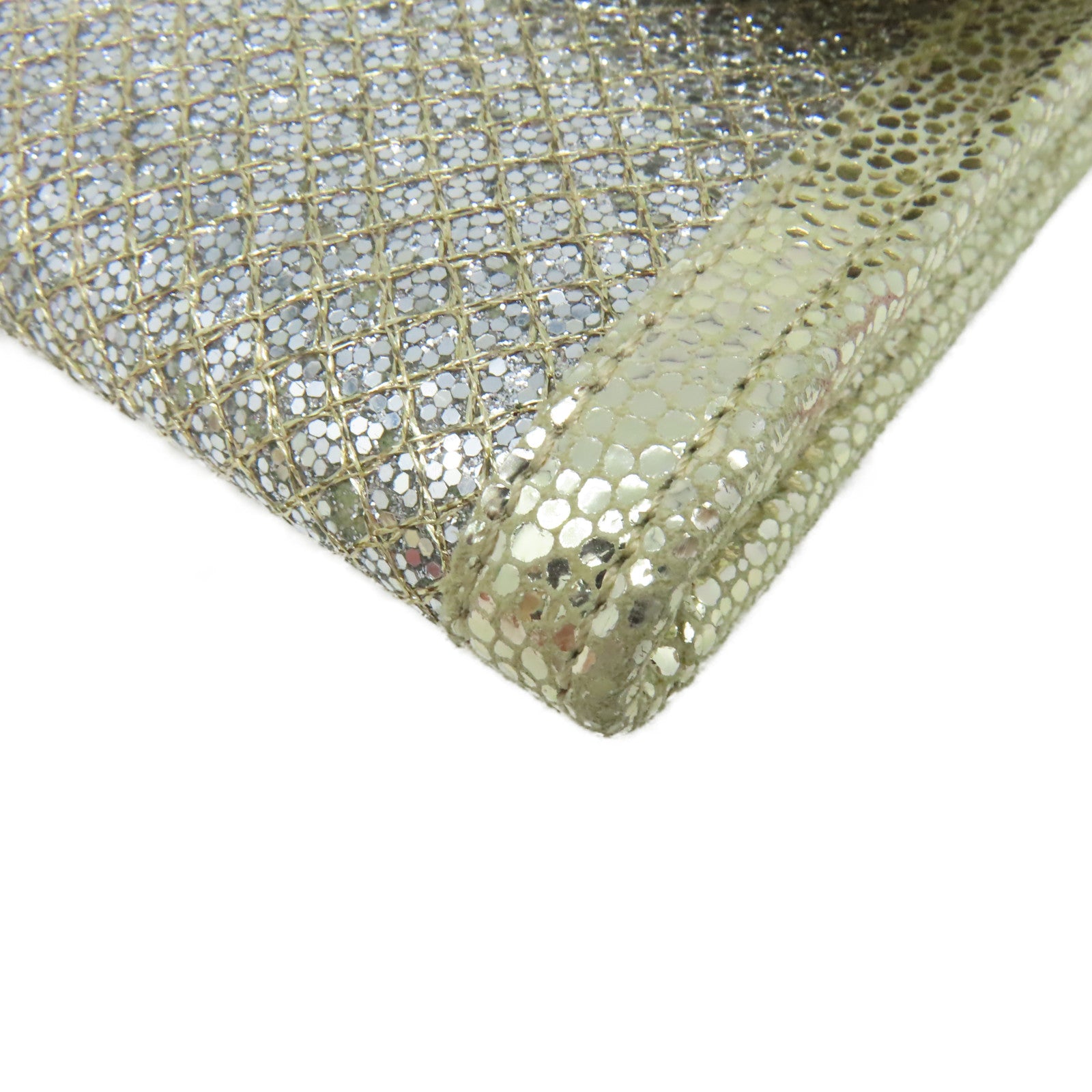 JIMMY CHOO 【激減優惠】金蔥粉Glitter Clutch手拿包金色