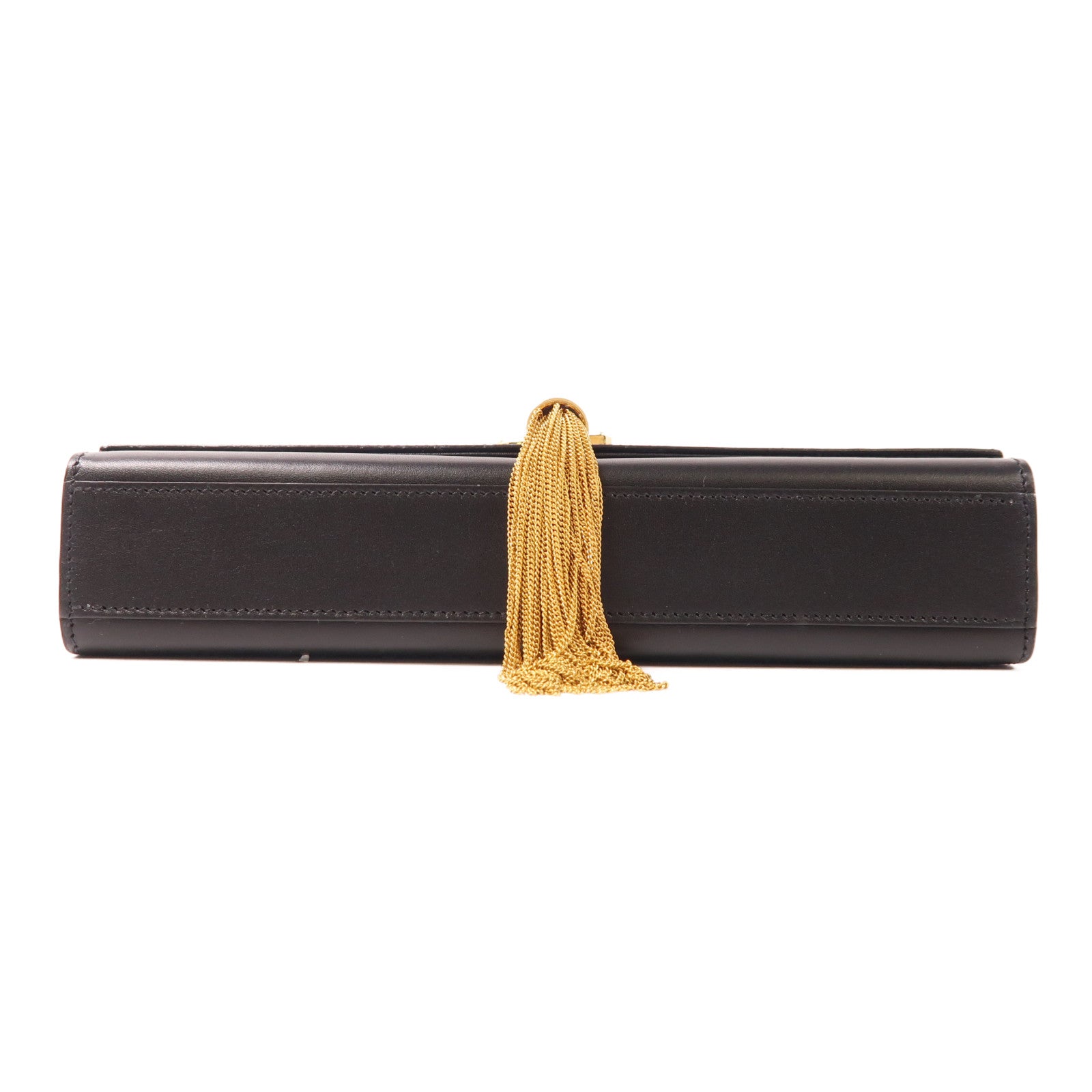 YVES SAINT LAURENT 【激減優惠】牛皮皮革Shoulder Bag金扣肩背袋