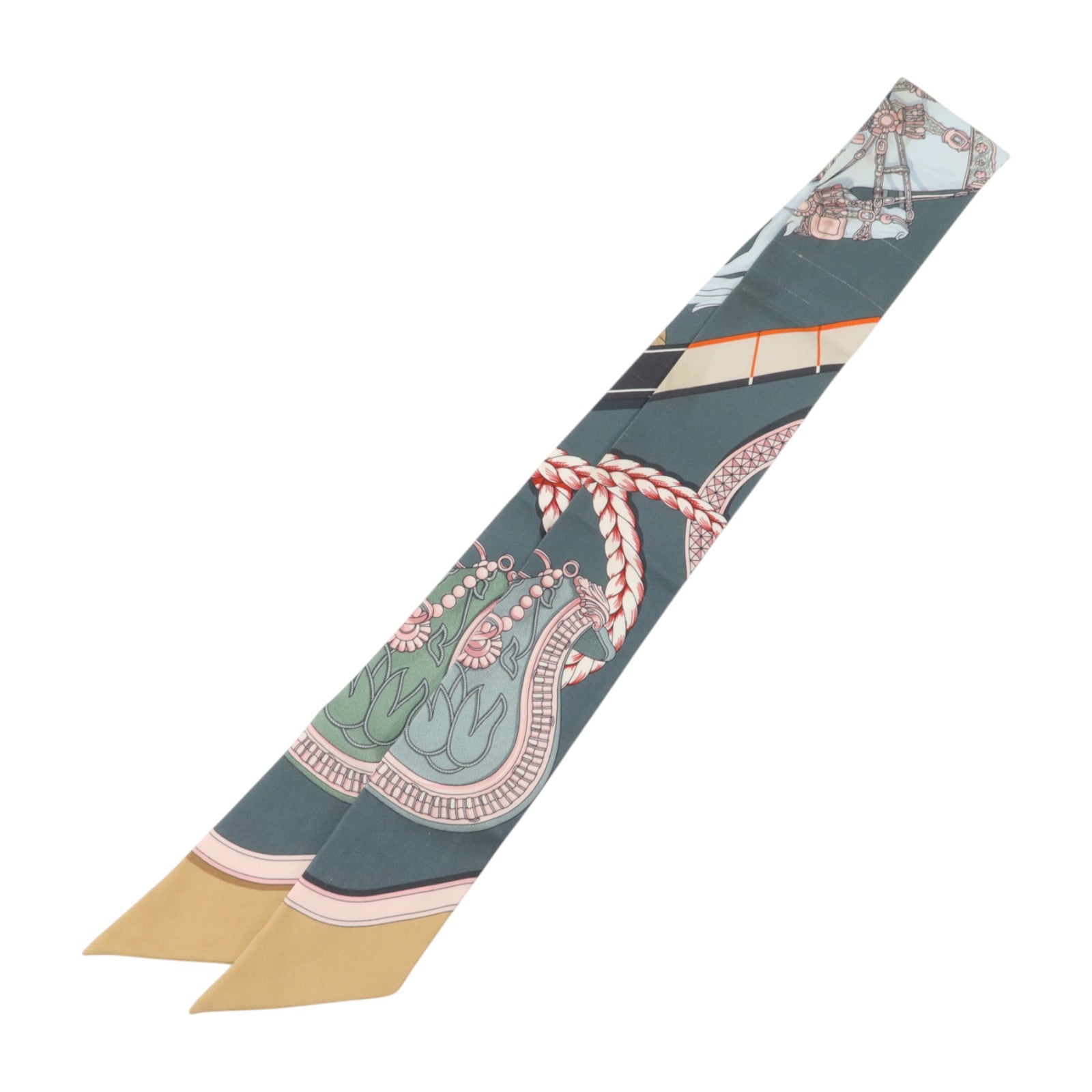 HERMES 絲質Twilly絲巾