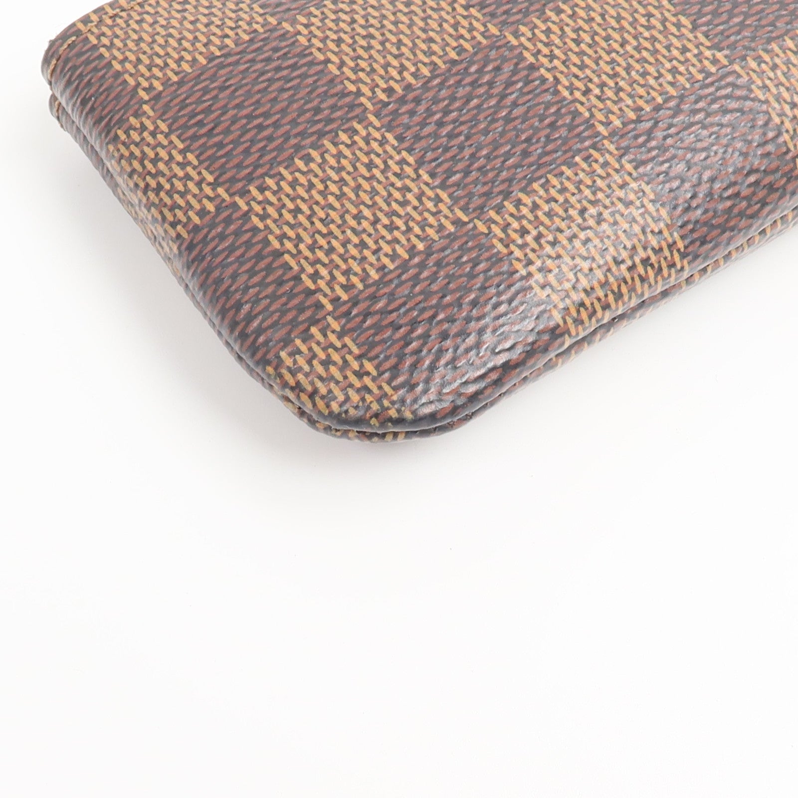 LOUIS VUITTON Damier Key Pouch金扣零錢包