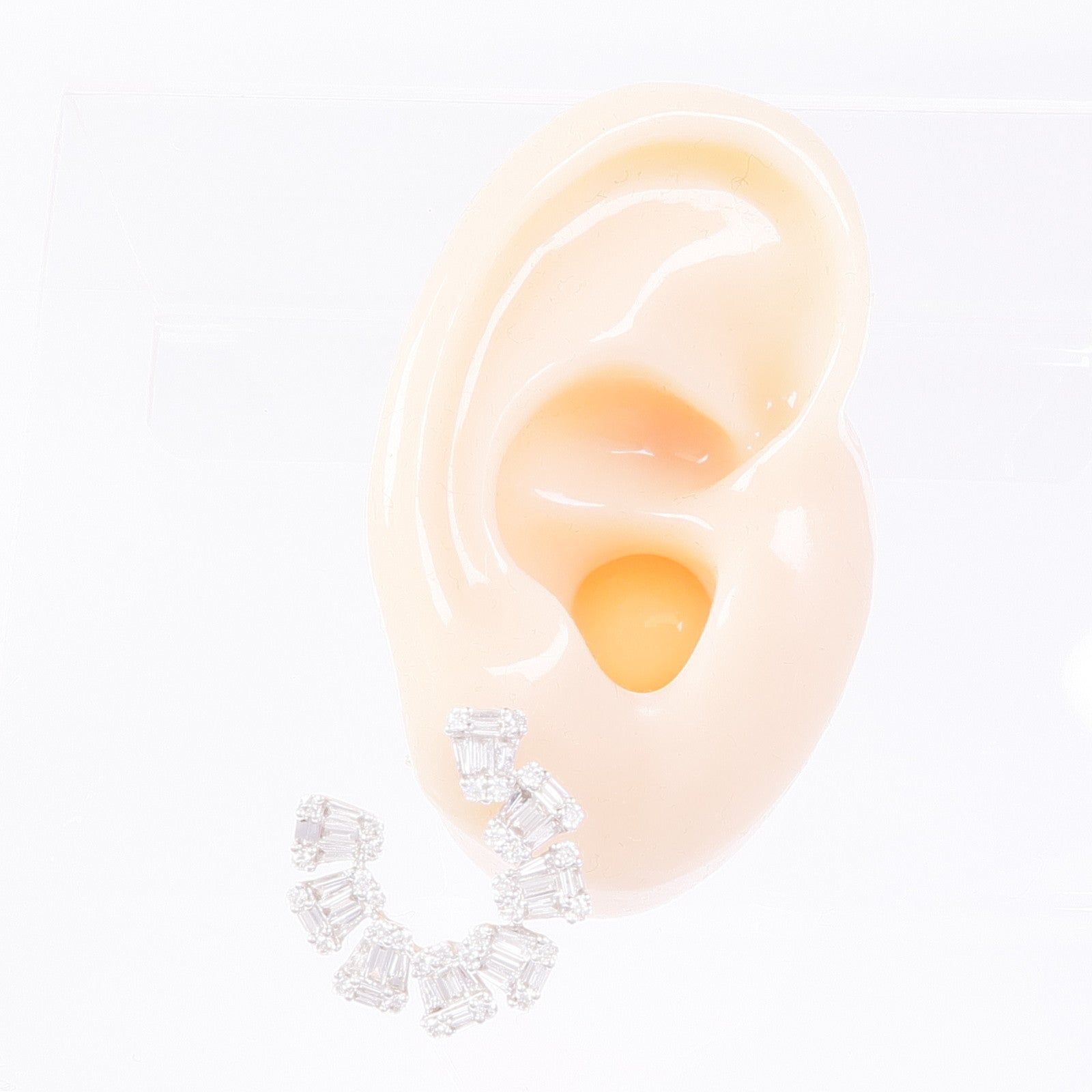 JEWELRY 18K白金Diamond Earrings鑽石耳環