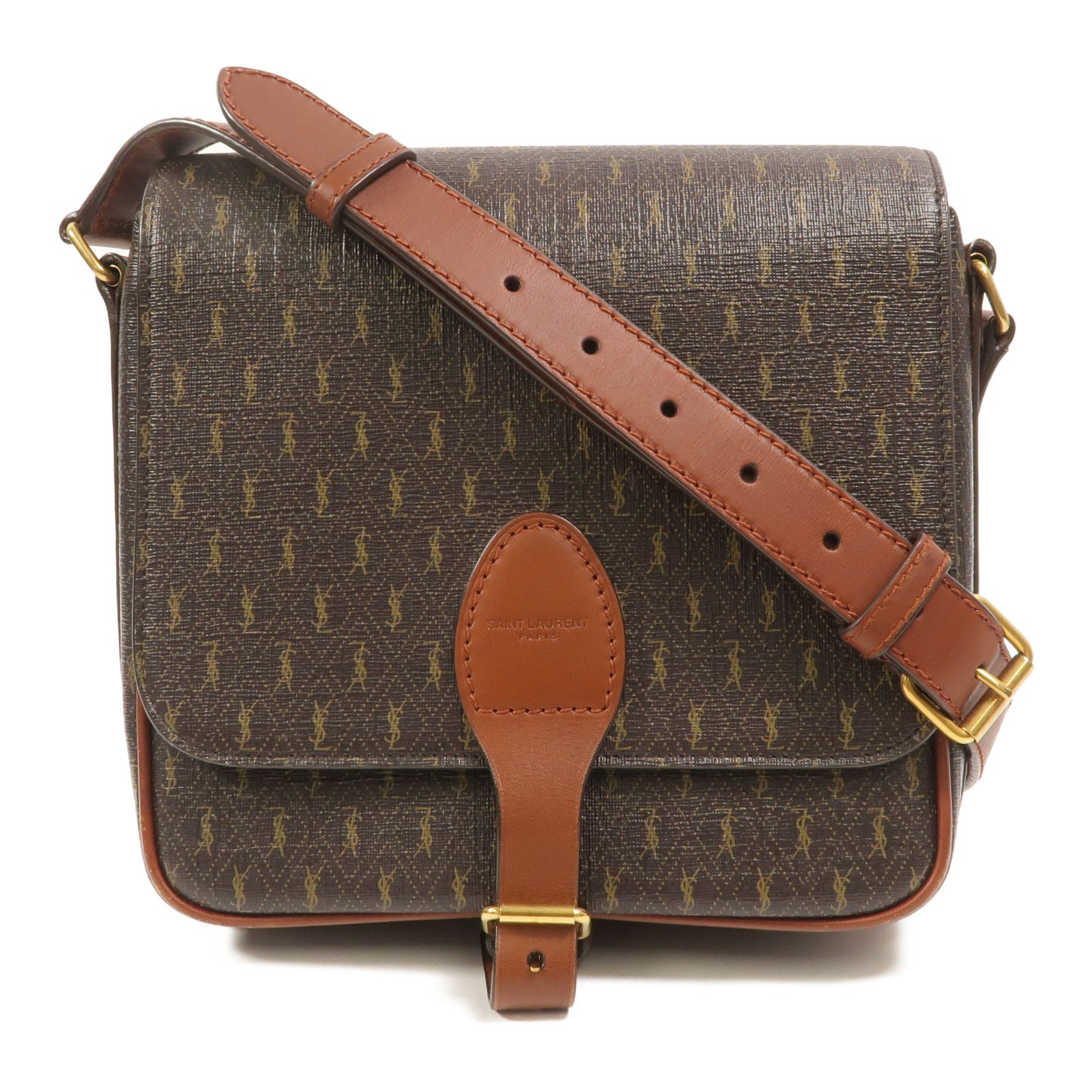 SAINT LAURENT 牛皮皮革Le Monogramme肩背袋