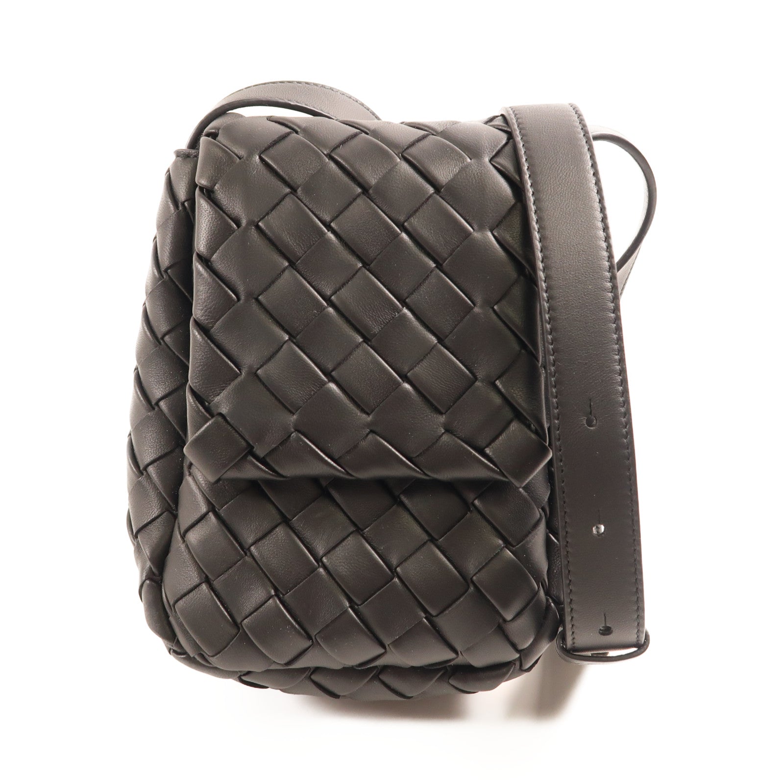 BOTTEGA VENETA 【激減優惠】牛皮皮革Vertical Cobble Mini肩背袋