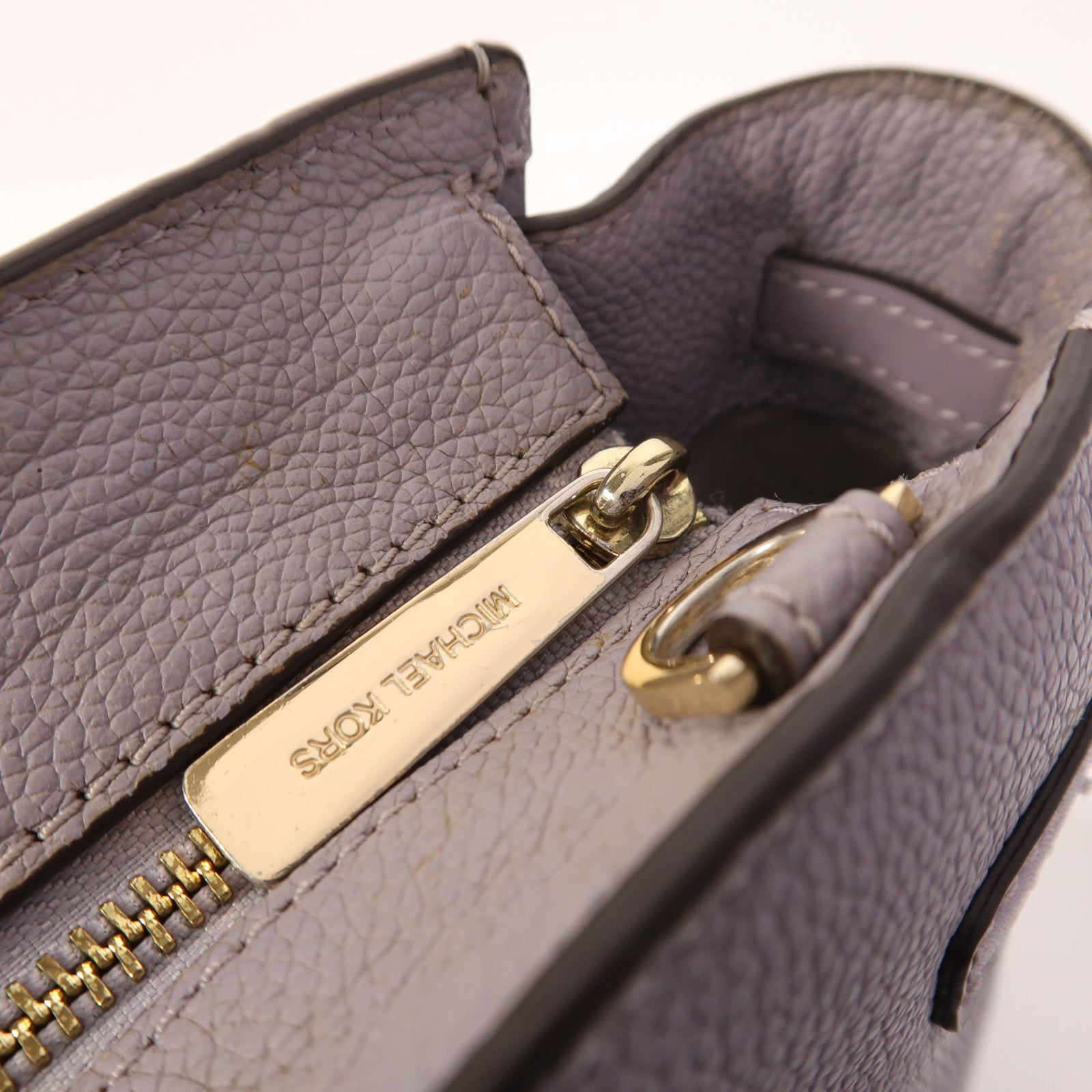 Michael Kors 【激減優惠】牛皮皮革2 Way Shoulder金扣手挽肩背兩用袋