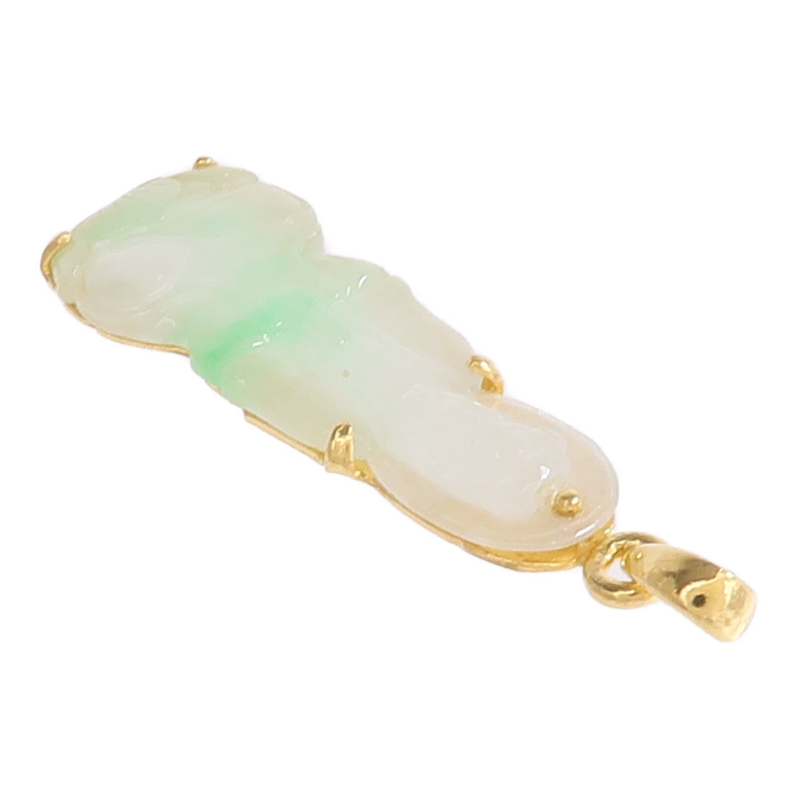 JEWELRY 24K黃金Pendant Top翡翠吊墜
