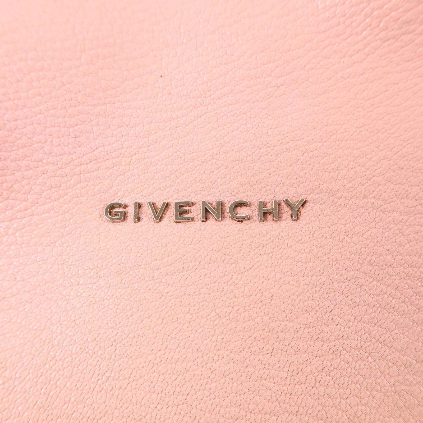 GIVENCHY 【激減優惠】皮革Pandora銀扣手挽肩背兩用袋
