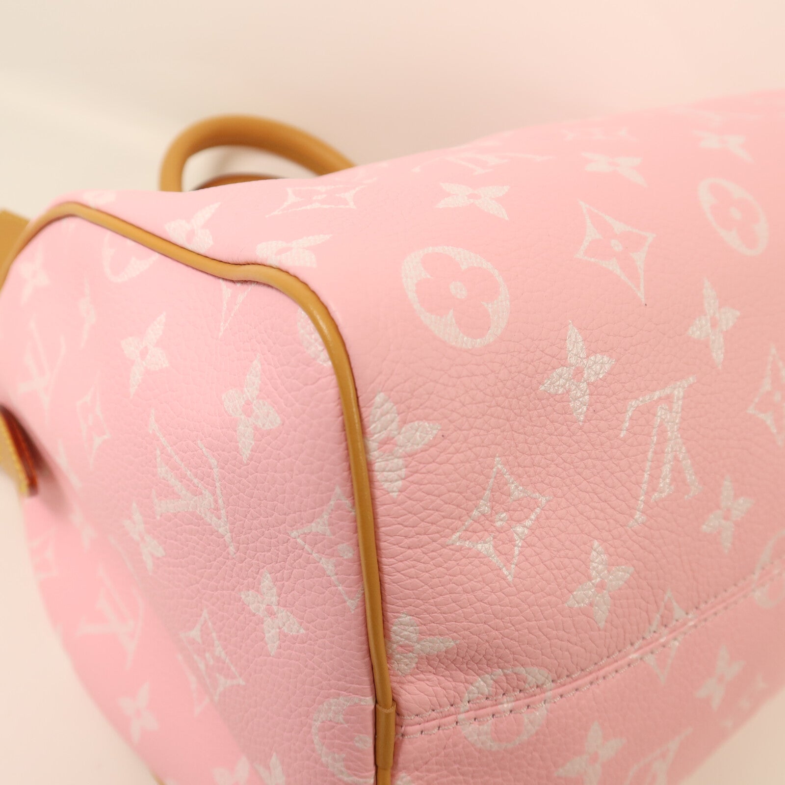 LOUIS VUITTON 牛皮皮革Speedy P9 Bandouliere金扣手挽肩背兩用袋