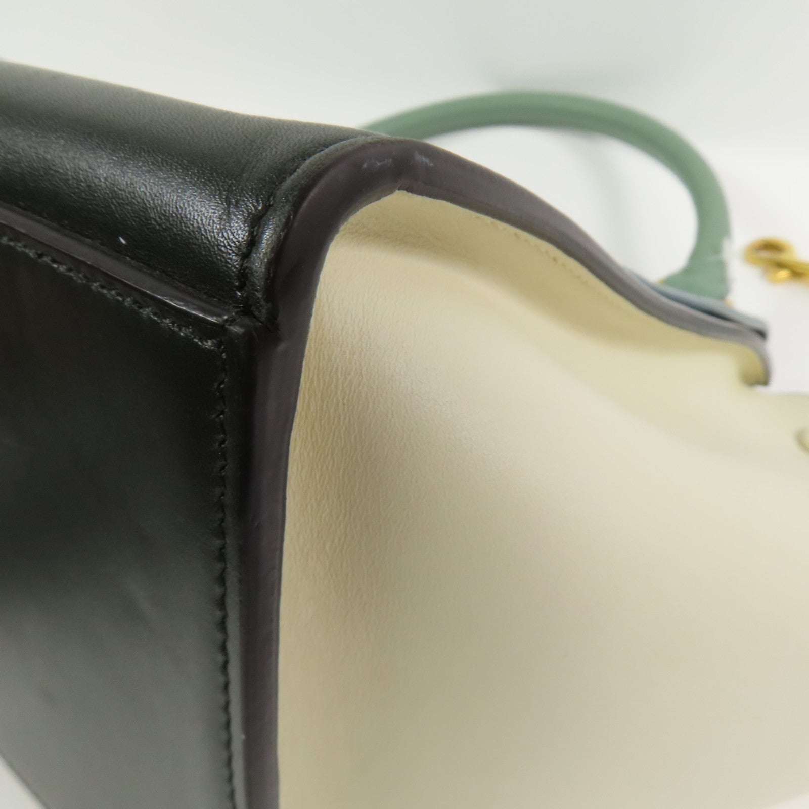 CELINE 牛皮皮革Trapeze金扣手挽肩背兩用袋