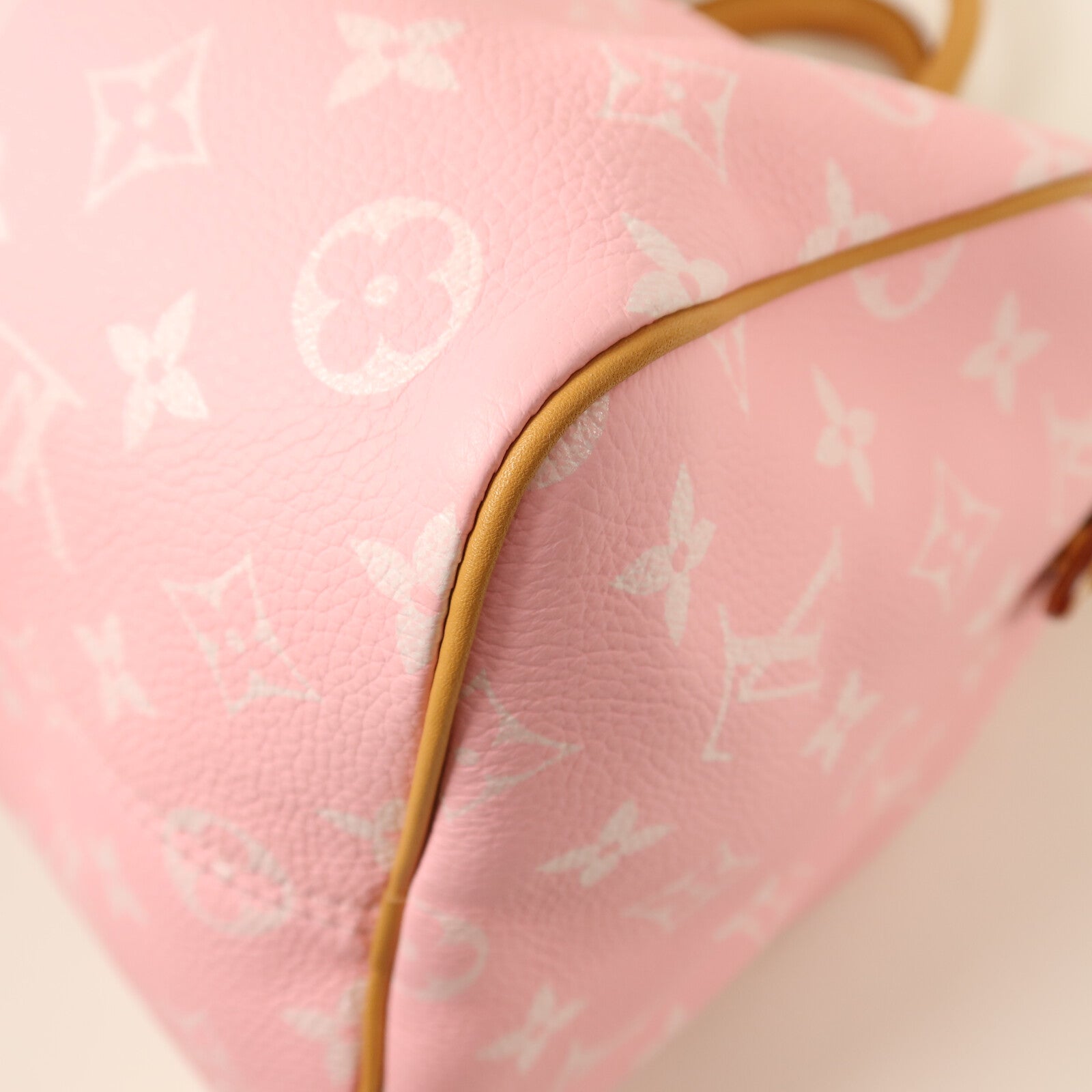 LOUIS VUITTON 牛皮皮革Speedy P9 Bandouliere金扣手挽肩背兩用袋