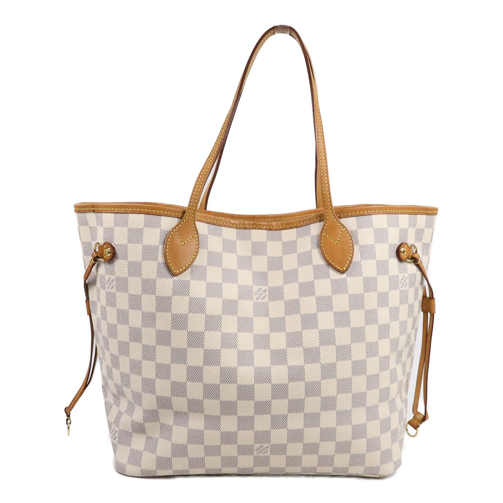 LOUIS VUITTON Damier Neverfull MM手挽袋
