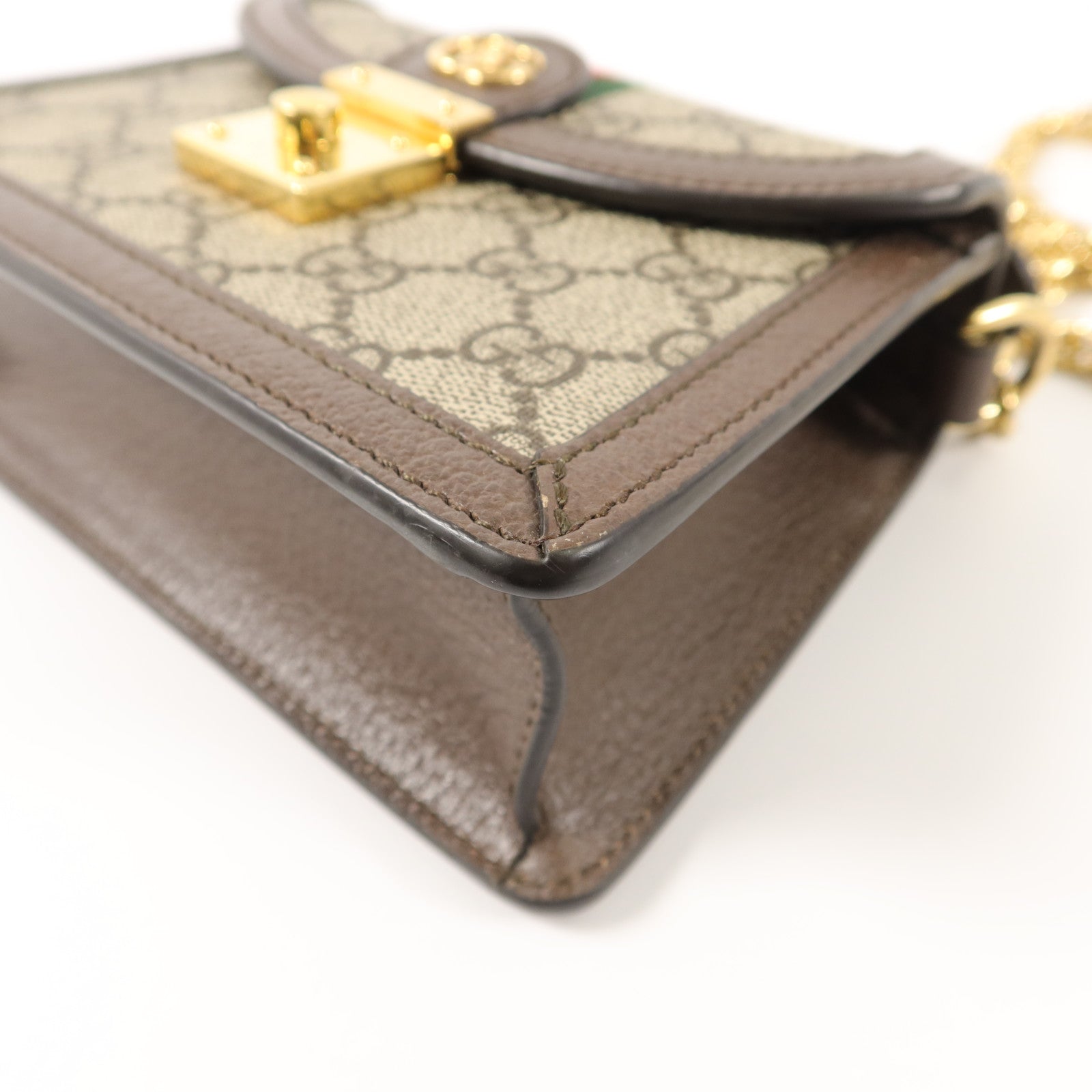 GUCCI 塗層帆布Ophidia Mini手挽肩背兩用袋