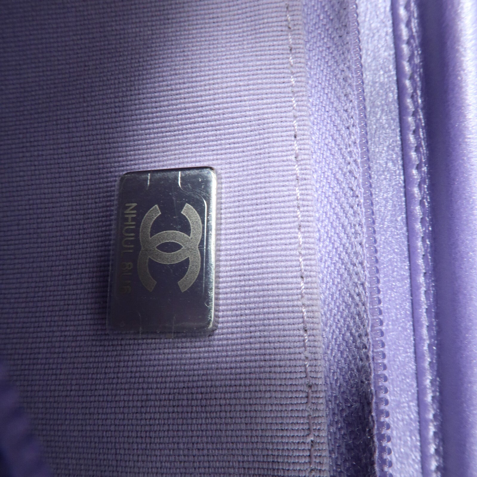 CHANEL 羊皮皮革WOC Wallet On Chain銀扣鏈帶肩背袋