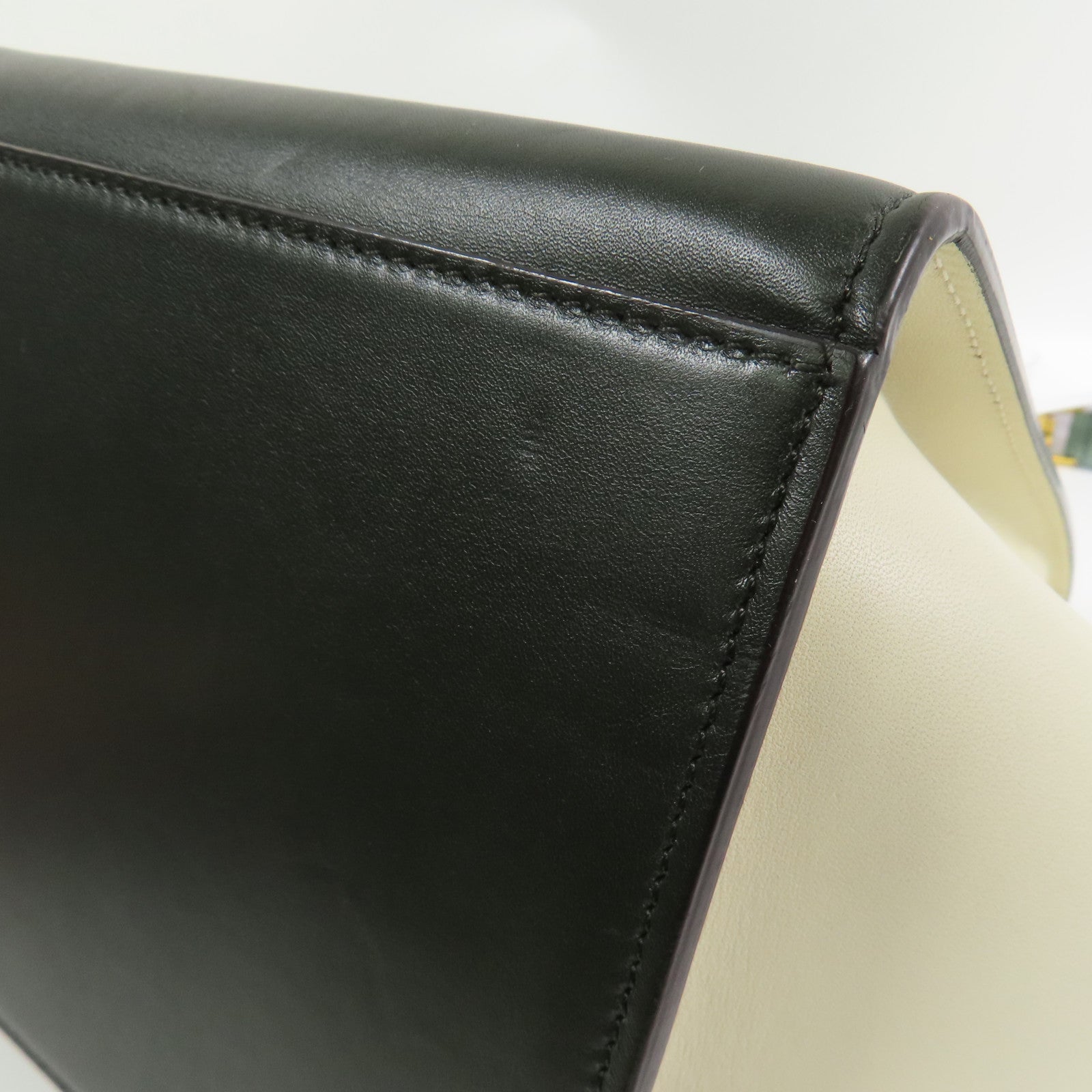 CELINE 牛皮皮革Trapeze金扣手挽肩背兩用袋
