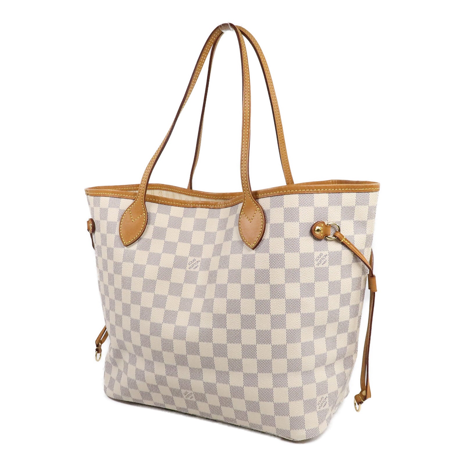 LOUIS VUITTON Damier Neverfull MM手挽袋