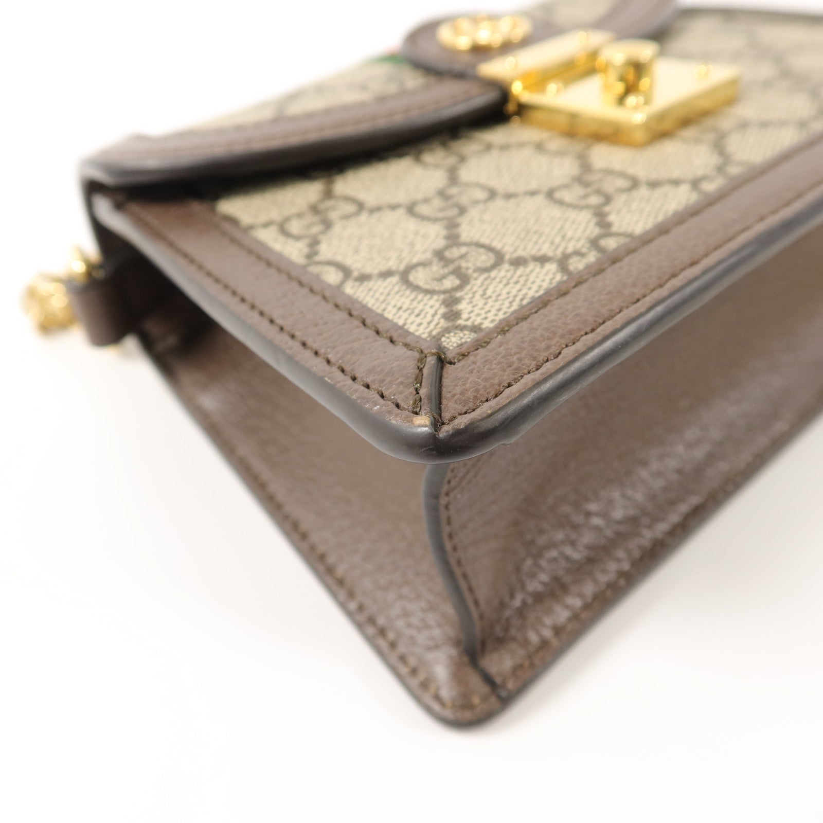 GUCCI 塗層帆布Ophidia Mini手挽肩背兩用袋