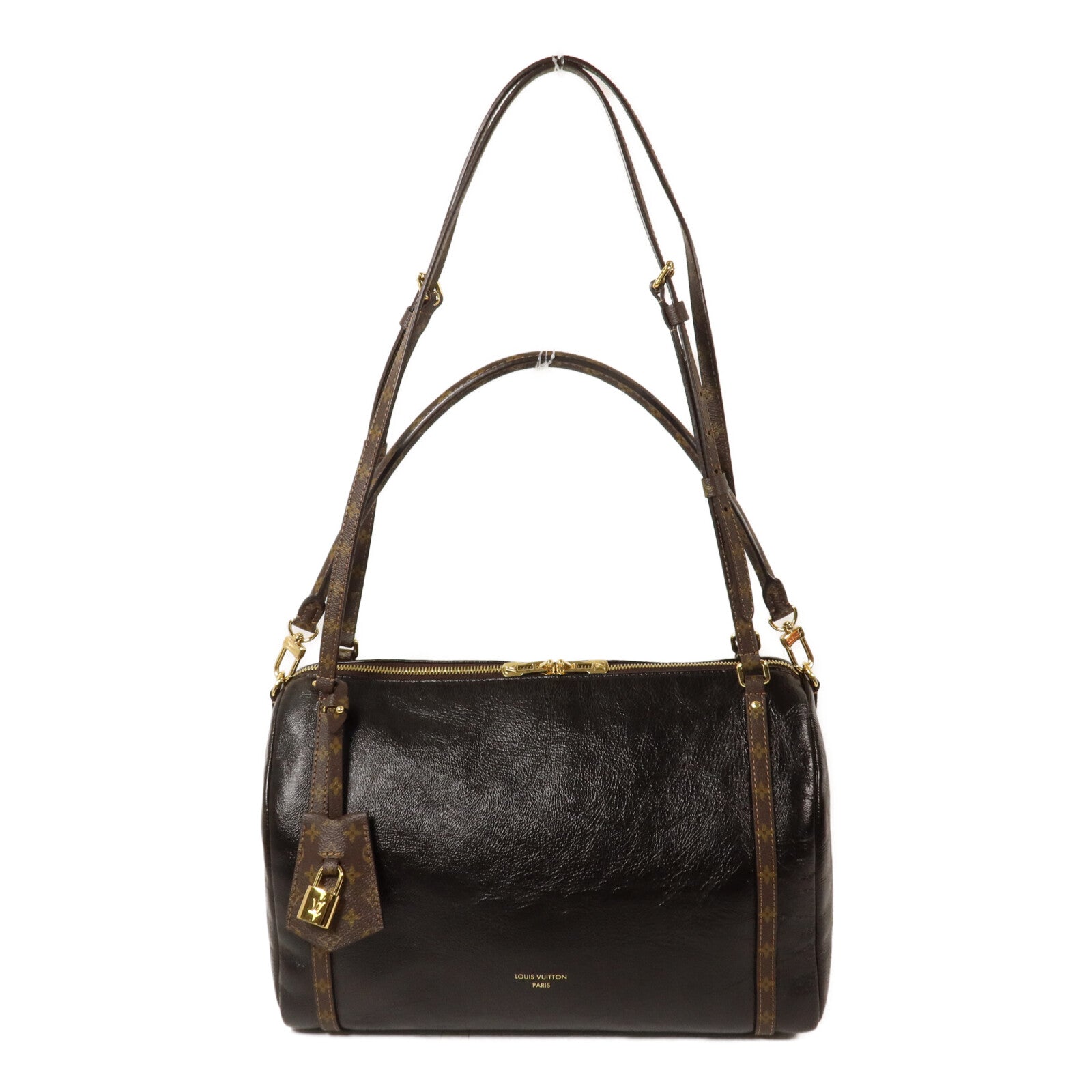 LOUIS VUITTON 牛皮皮革/Monogram Express MM手挽肩背兩用袋
