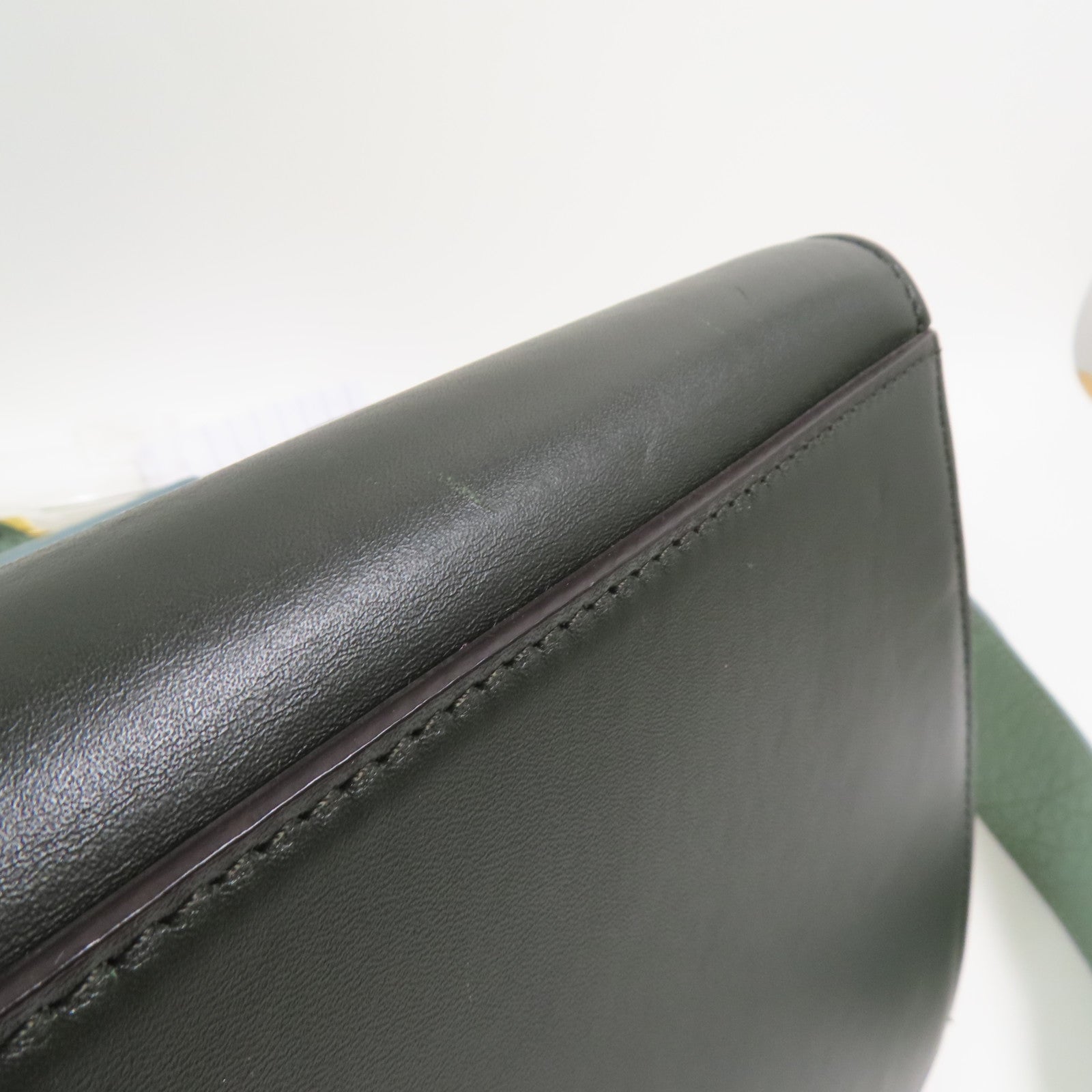CELINE 牛皮皮革Trapeze金扣手挽肩背兩用袋