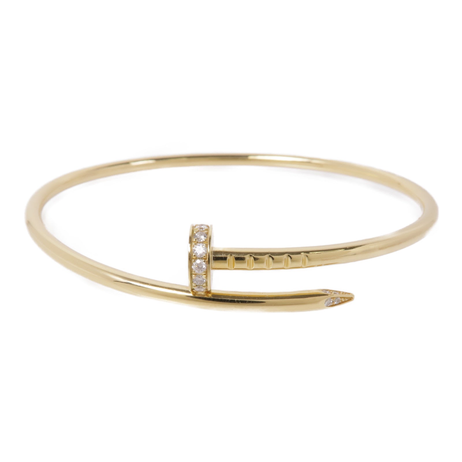 CARTIER 18K黃金Juste Un Clou手鐲