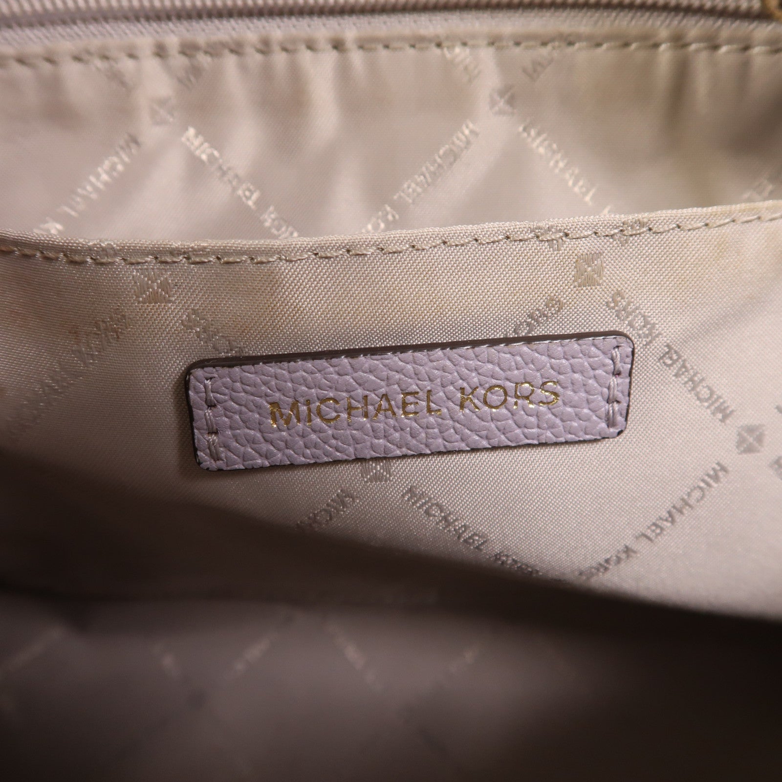 Michael Kors 【激減優惠】牛皮皮革2 Way Shoulder金扣手挽肩背兩用袋