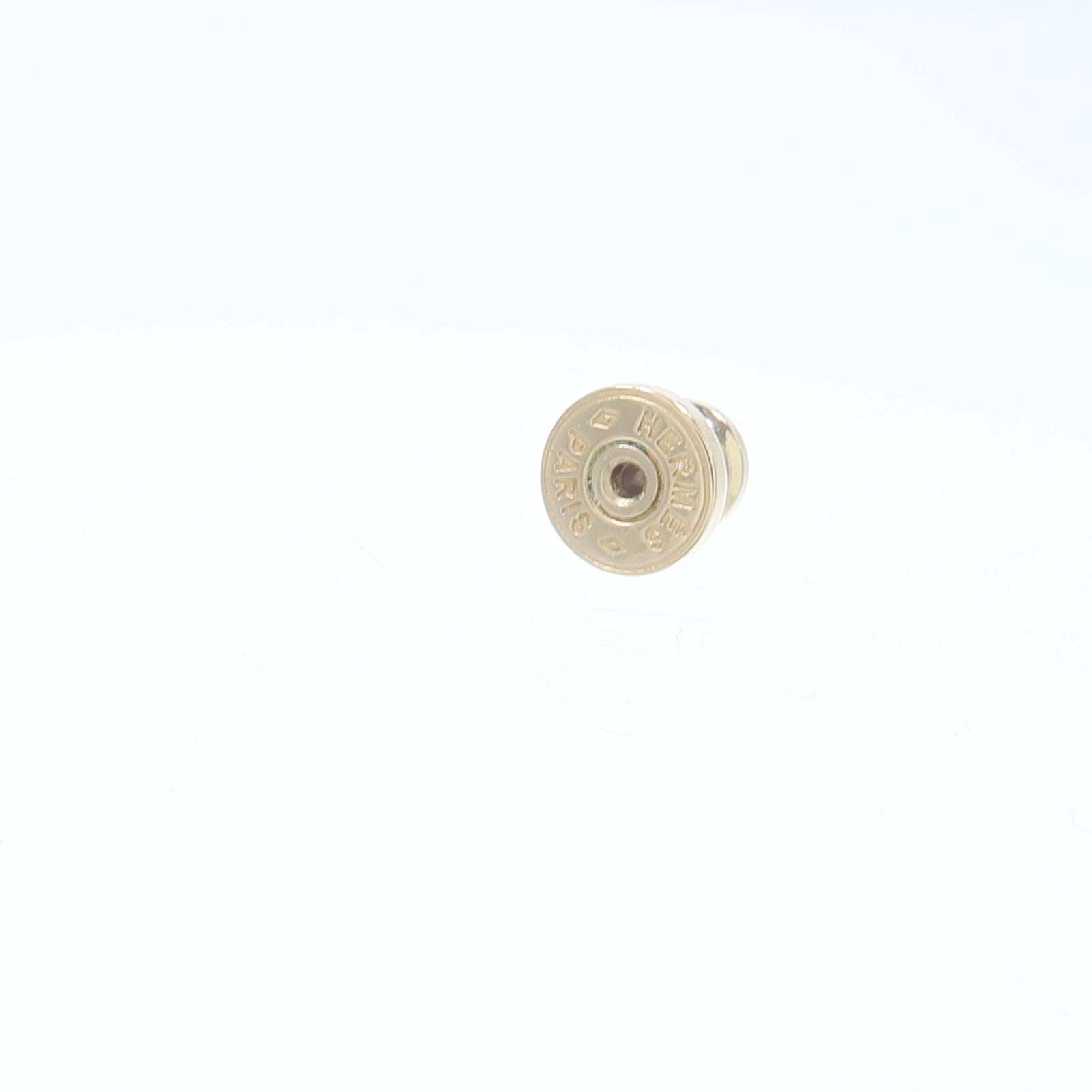 HERMES 水牛角/金屬Amulette Equestre Earrings耳環