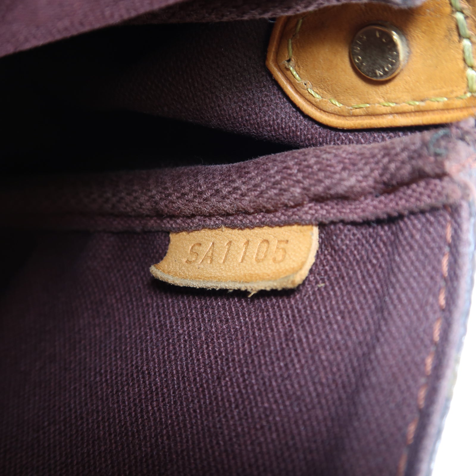 LOUIS VUITTON Monogram Favorite MM金扣手挽肩背兩用袋啡色