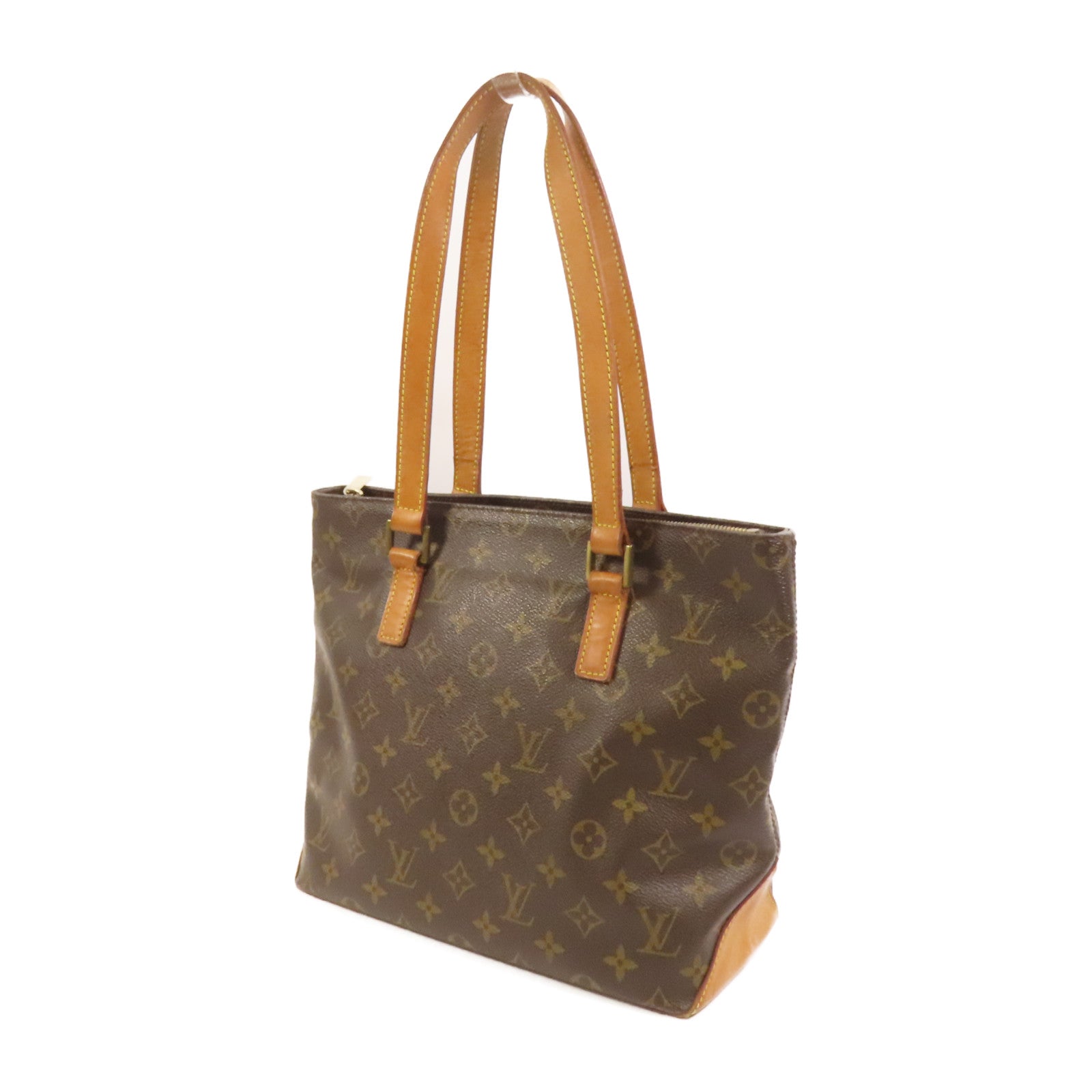 LOUIS VUITTON Monogram Cabas Piano金扣肩背袋