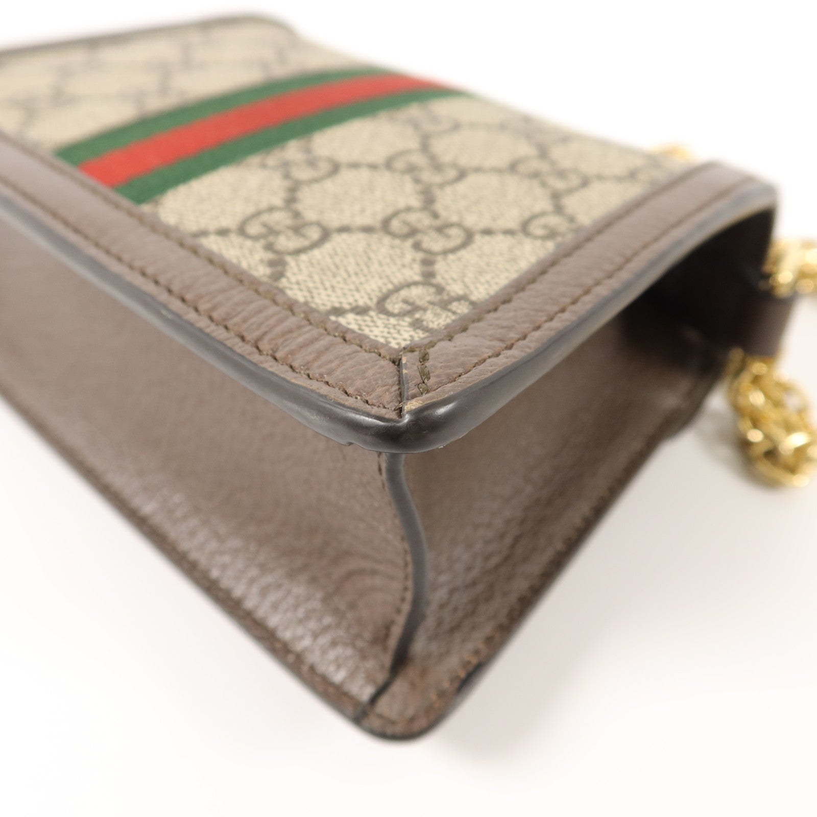GUCCI 塗層帆布Ophidia Mini手挽肩背兩用袋