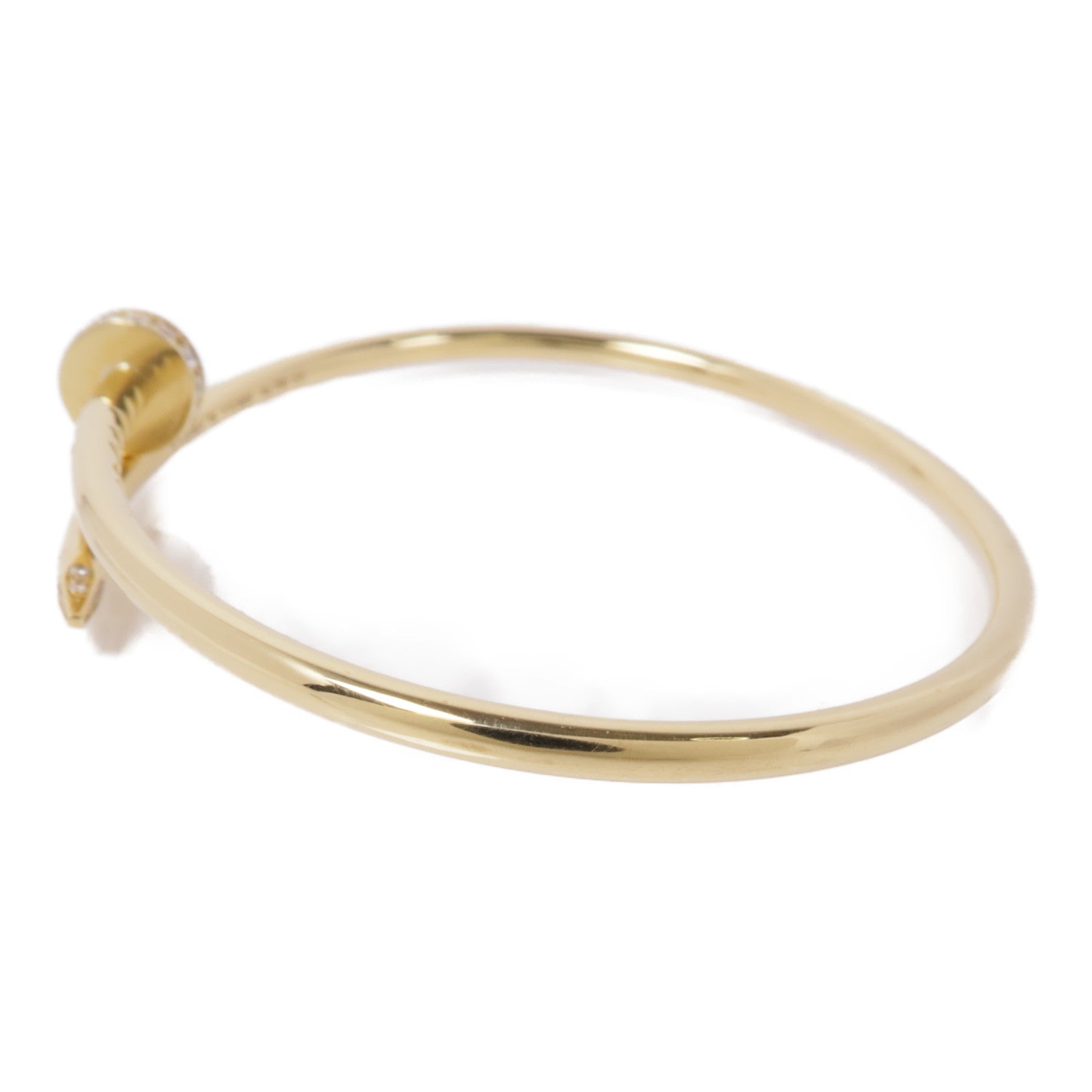 CARTIER 18K黃金Juste Un Clou手鐲