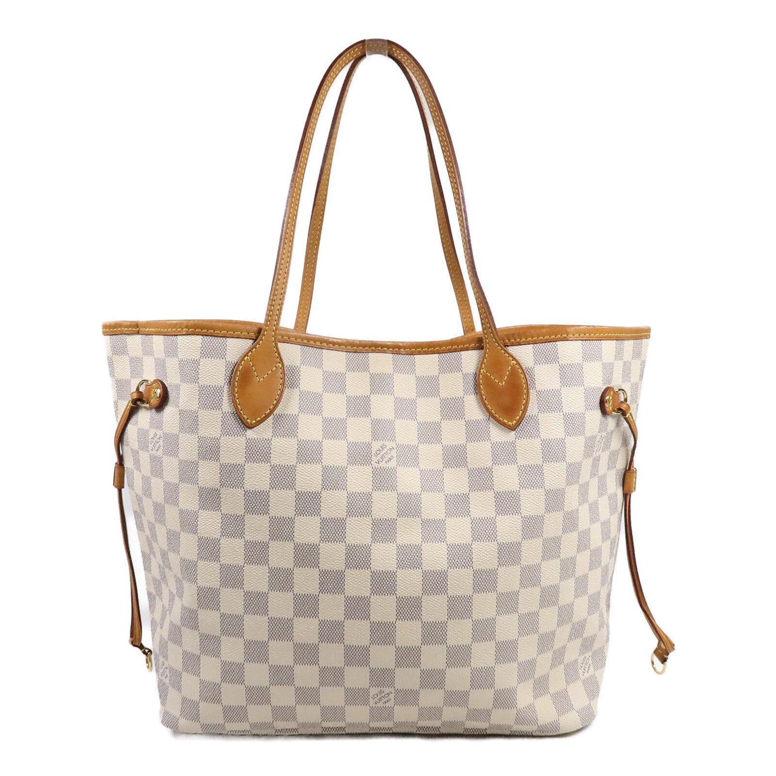 LOUIS VUITTON Damier Neverfull MM手挽袋