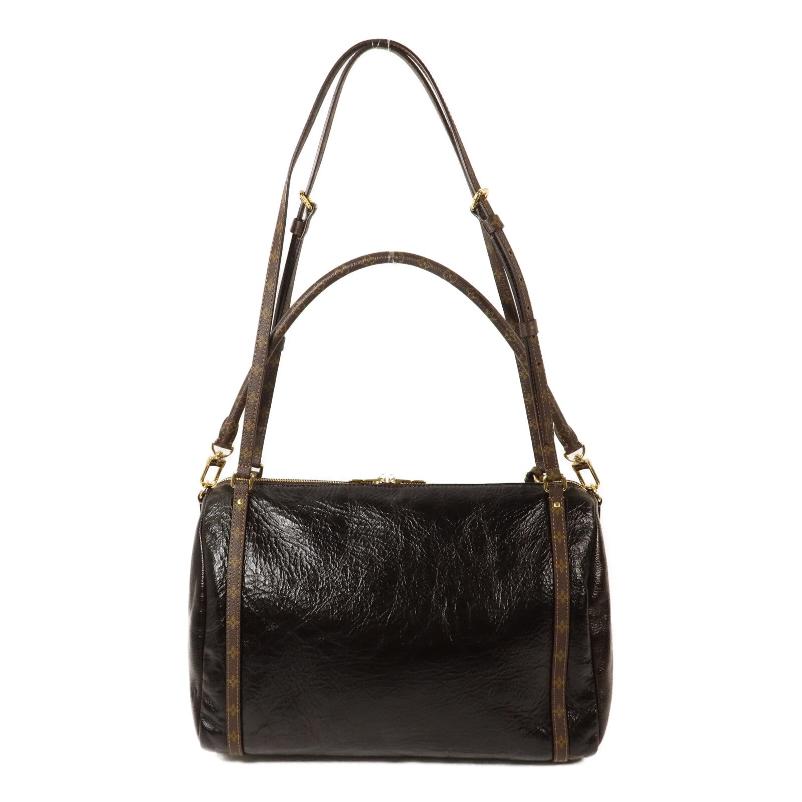 LOUIS VUITTON 牛皮皮革/Monogram Express MM手挽肩背兩用袋