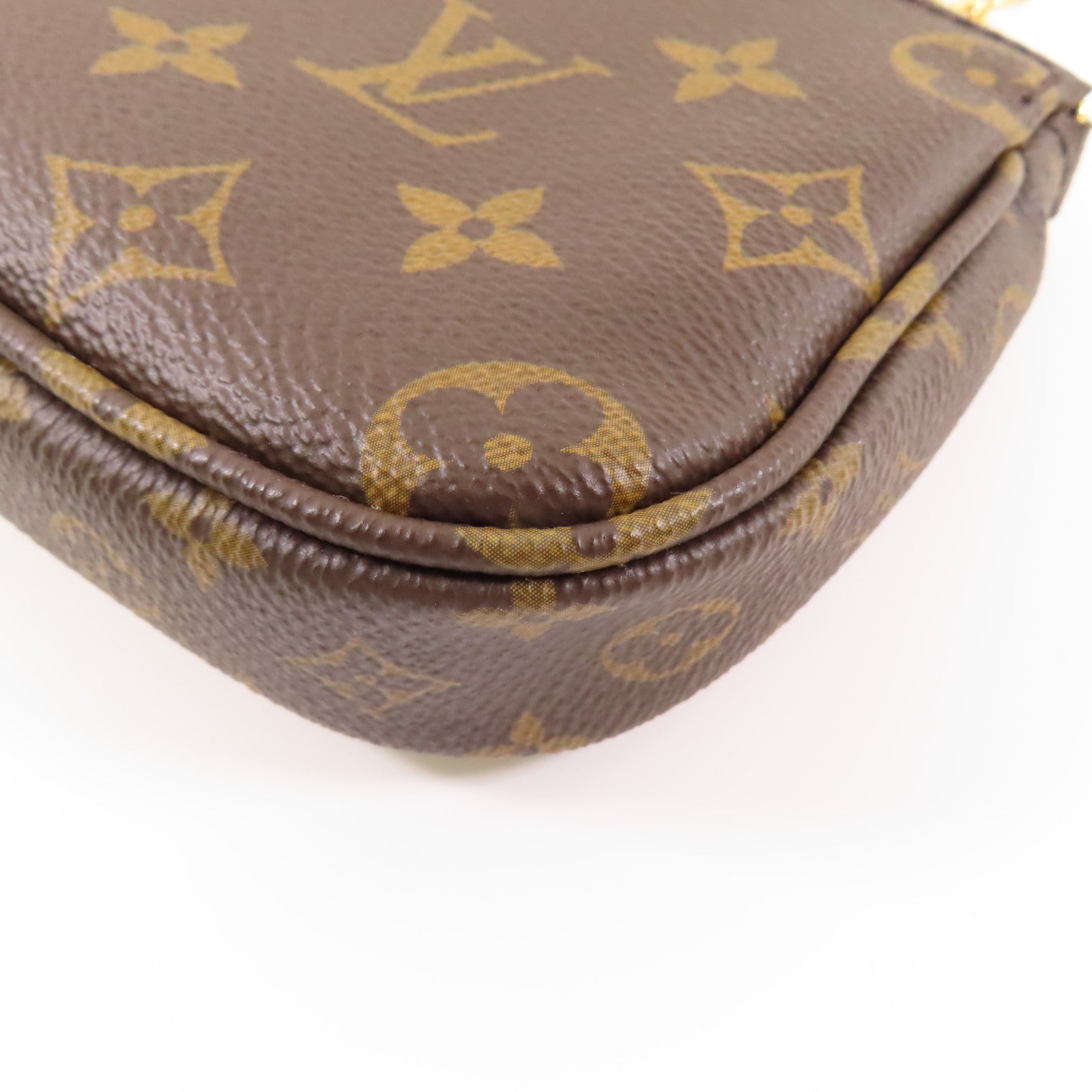 LOUIS VUITTON 【激減優惠】Monogram Multi Pochette Accessoires金扣手挽肩背兩用袋棕色