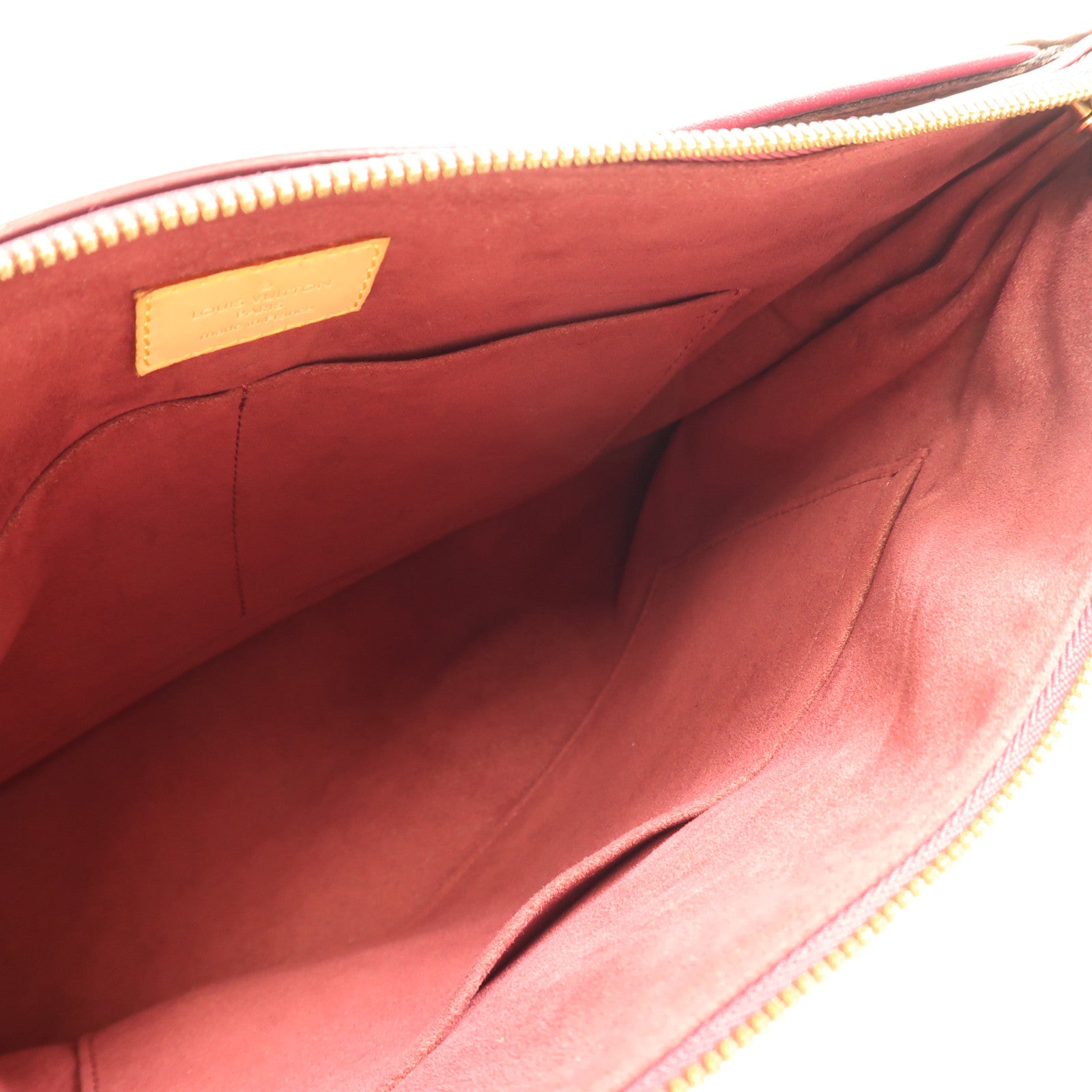 LOUIS VUITTON LV GHW Palas MM Shoulder Bag M41064 Monogram Brown