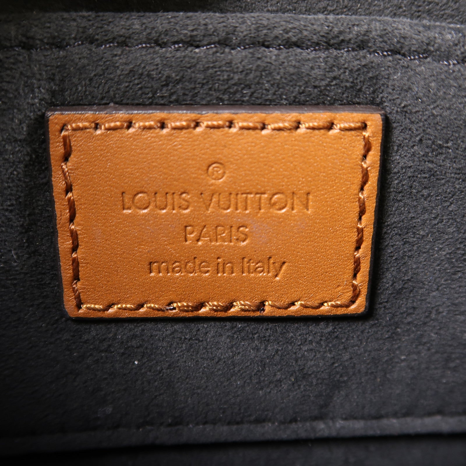 LOUIS VUITTON Monogram Dauphine金扣肩背袋啡色