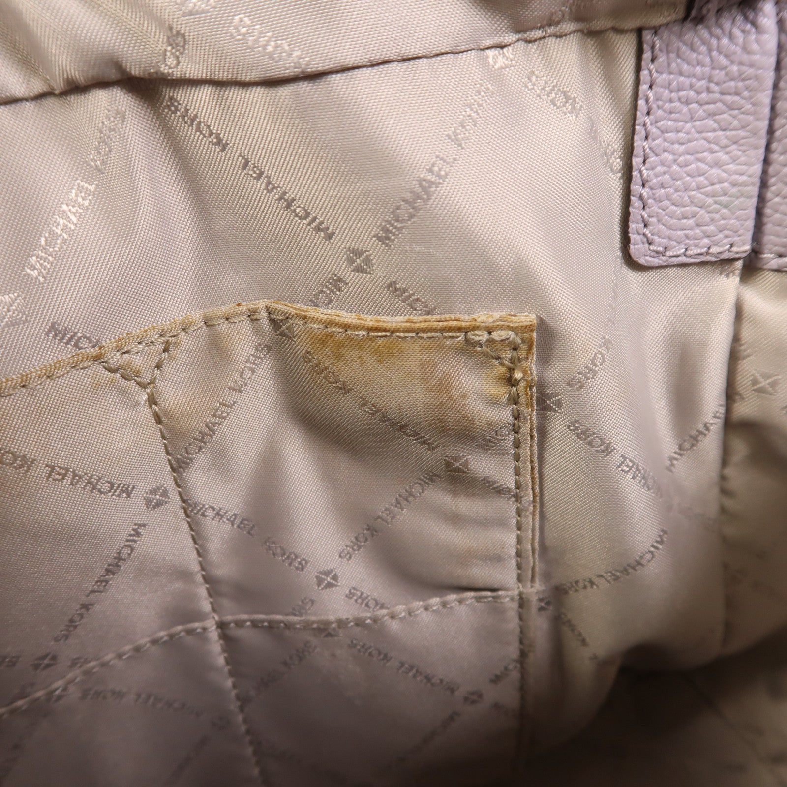 Michael Kors 【激減優惠】牛皮皮革2 Way Shoulder金扣手挽肩背兩用袋