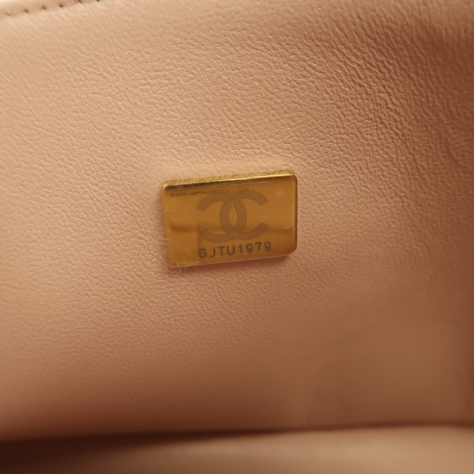 CHANEL 斜紋軟呢Classic 25金扣鏈帶肩背袋粉紅色