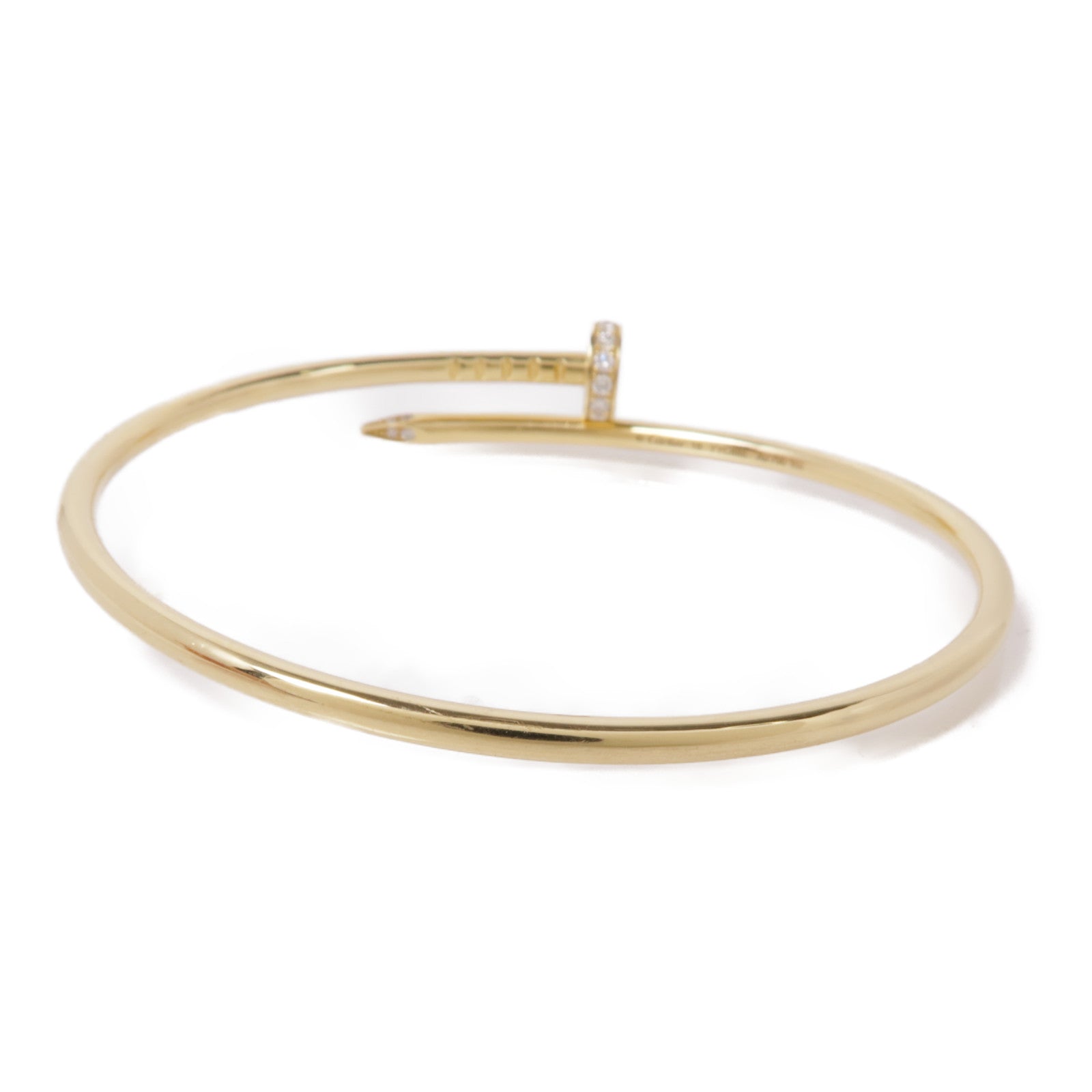 CARTIER 18K黃金Juste Un Clou手鐲