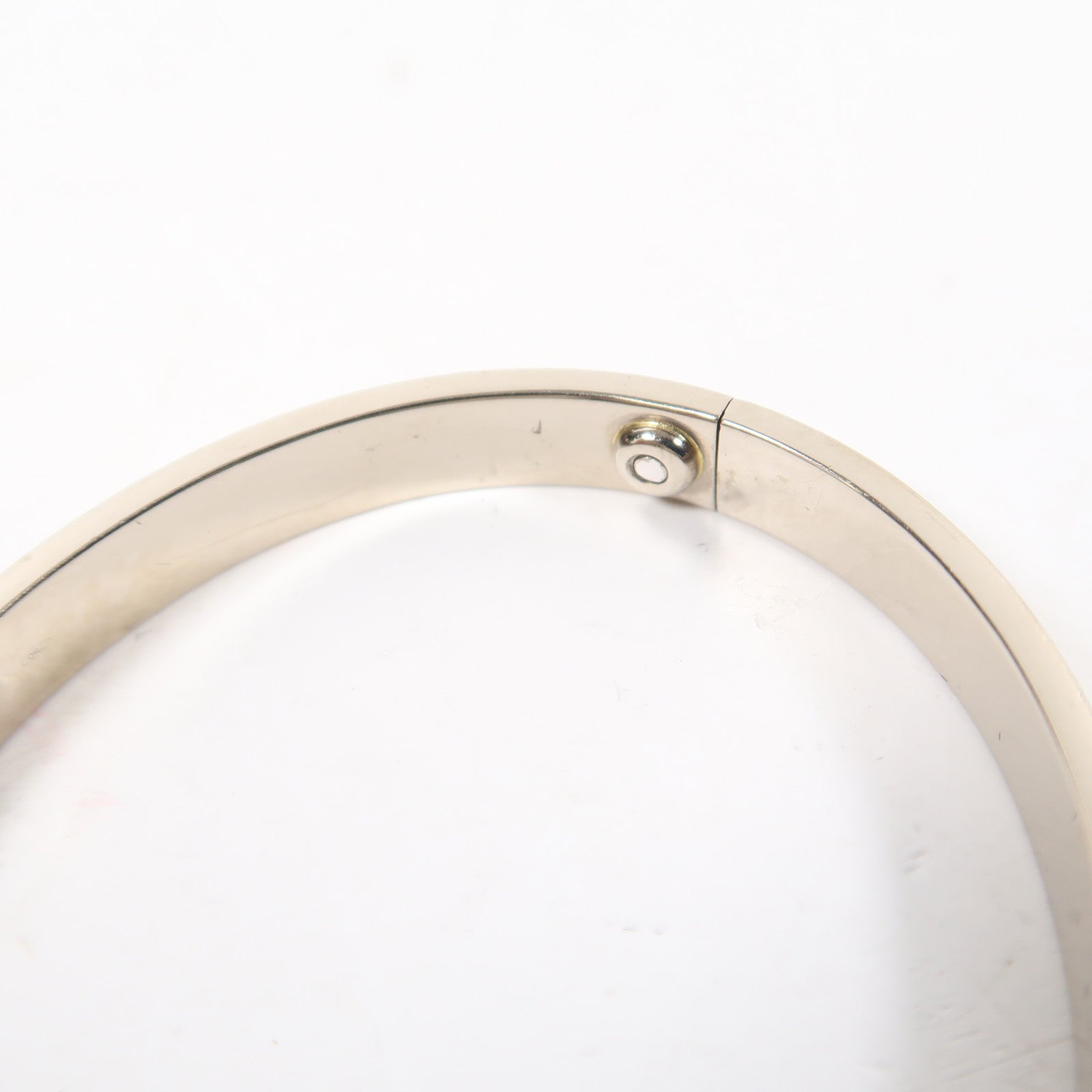 CARTIER 【激減優惠】18K白金Love Bracelet手鐲Cartier#17