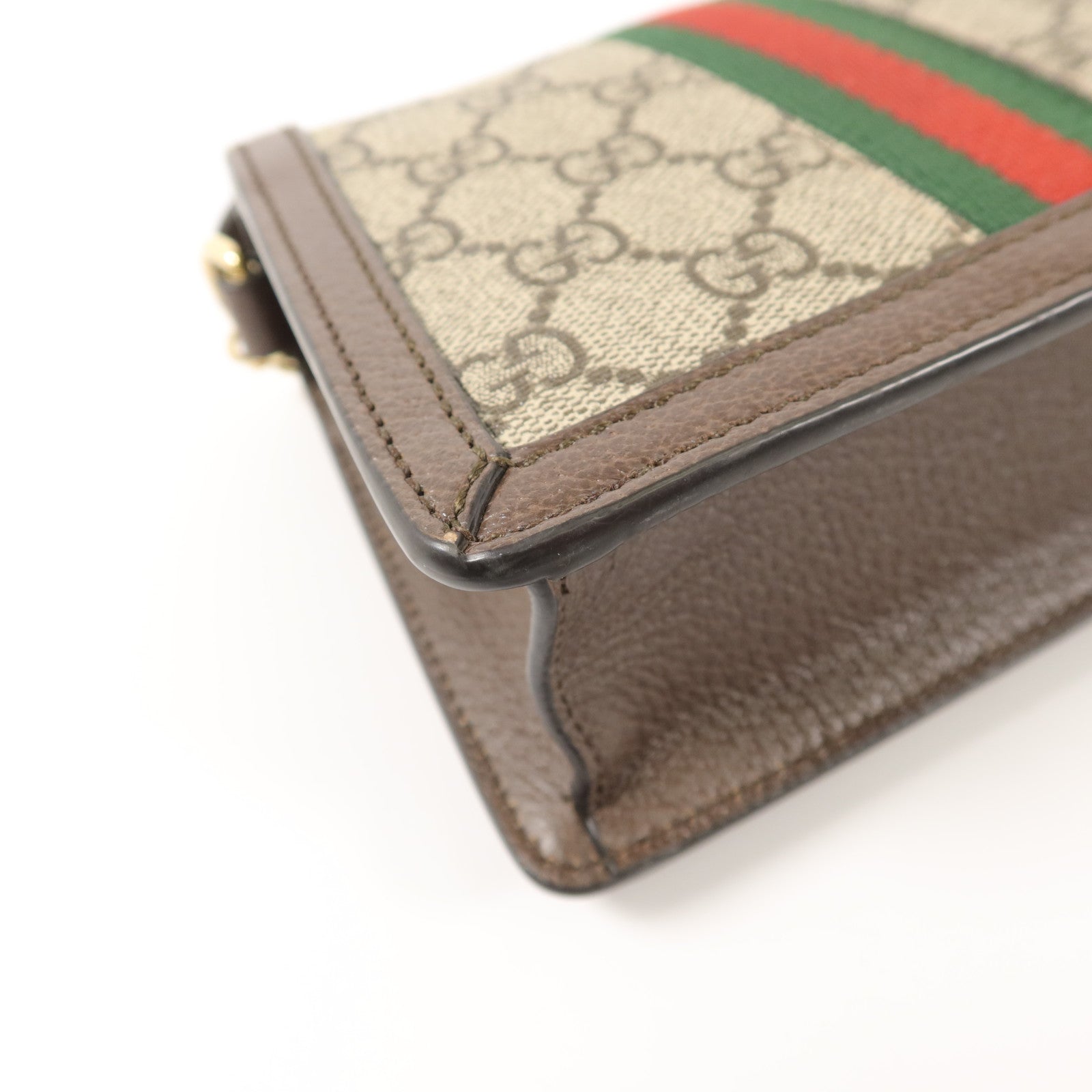 GUCCI 塗層帆布Ophidia Mini手挽肩背兩用袋