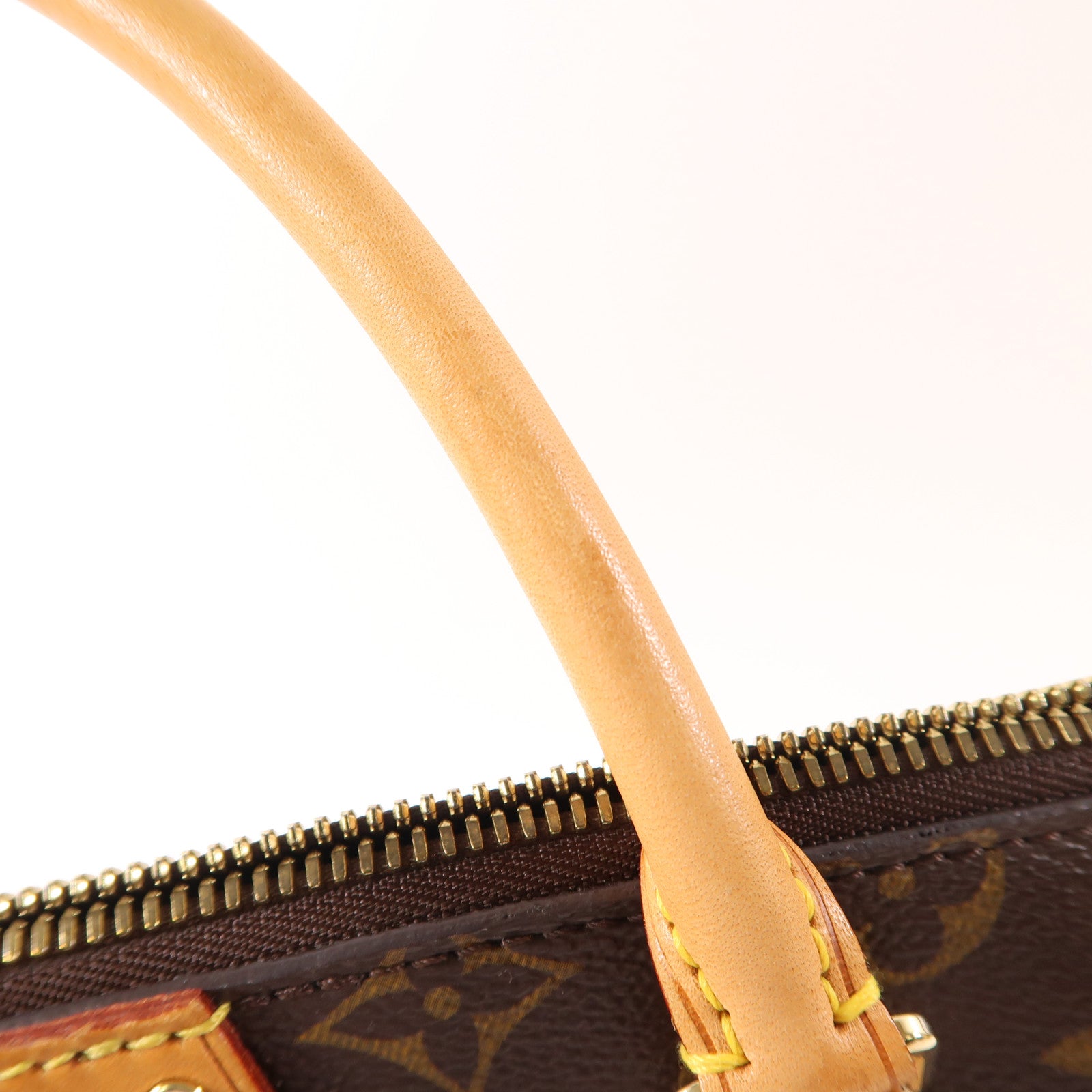 LOUIS VUITTON Monogram Turenne MM金扣手挽肩背兩用袋棕色