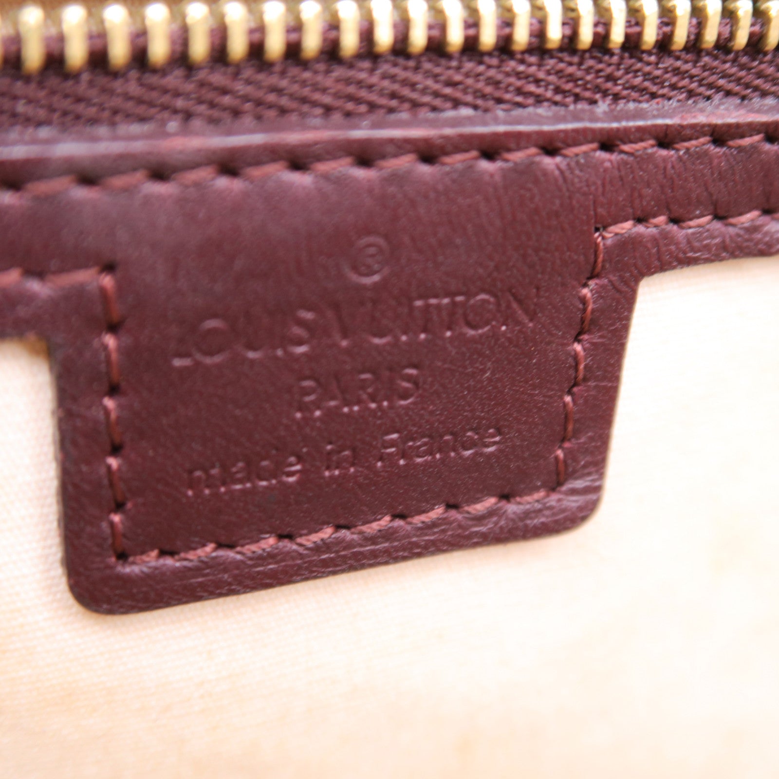 LOUIS VUITTON 【激減優惠】Monogram Mini Josephine PM金扣手挽袋紅色