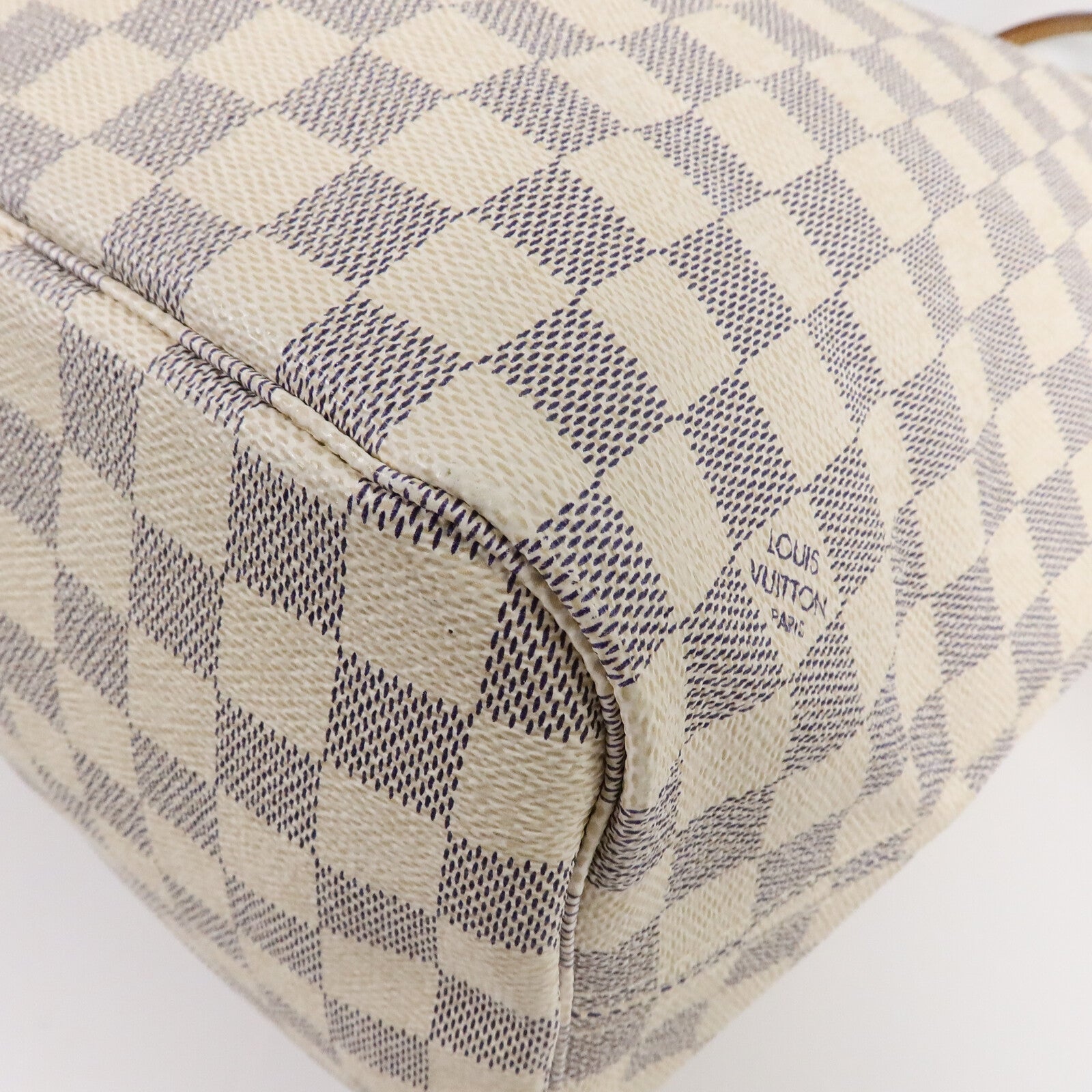 LOUIS VUITTON Damier Neverfull MM手挽袋